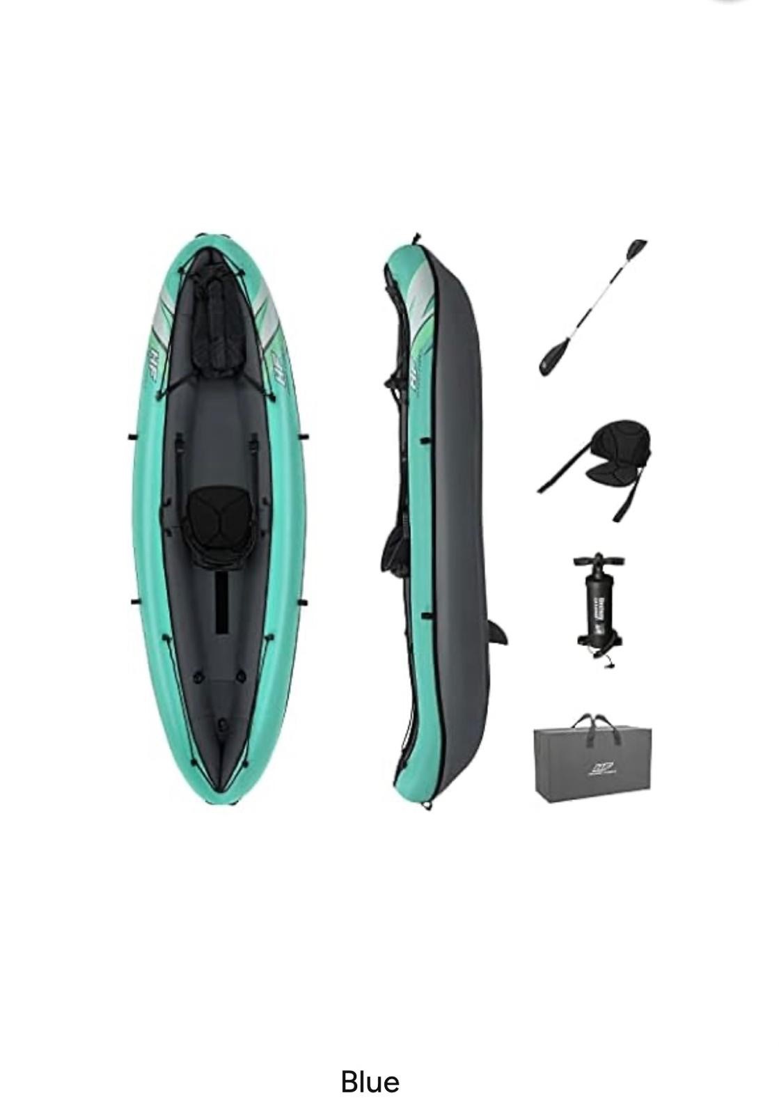 Hydro Force Inflatable Kayak Set | Includes Seat, Paddle, Hand Pump New