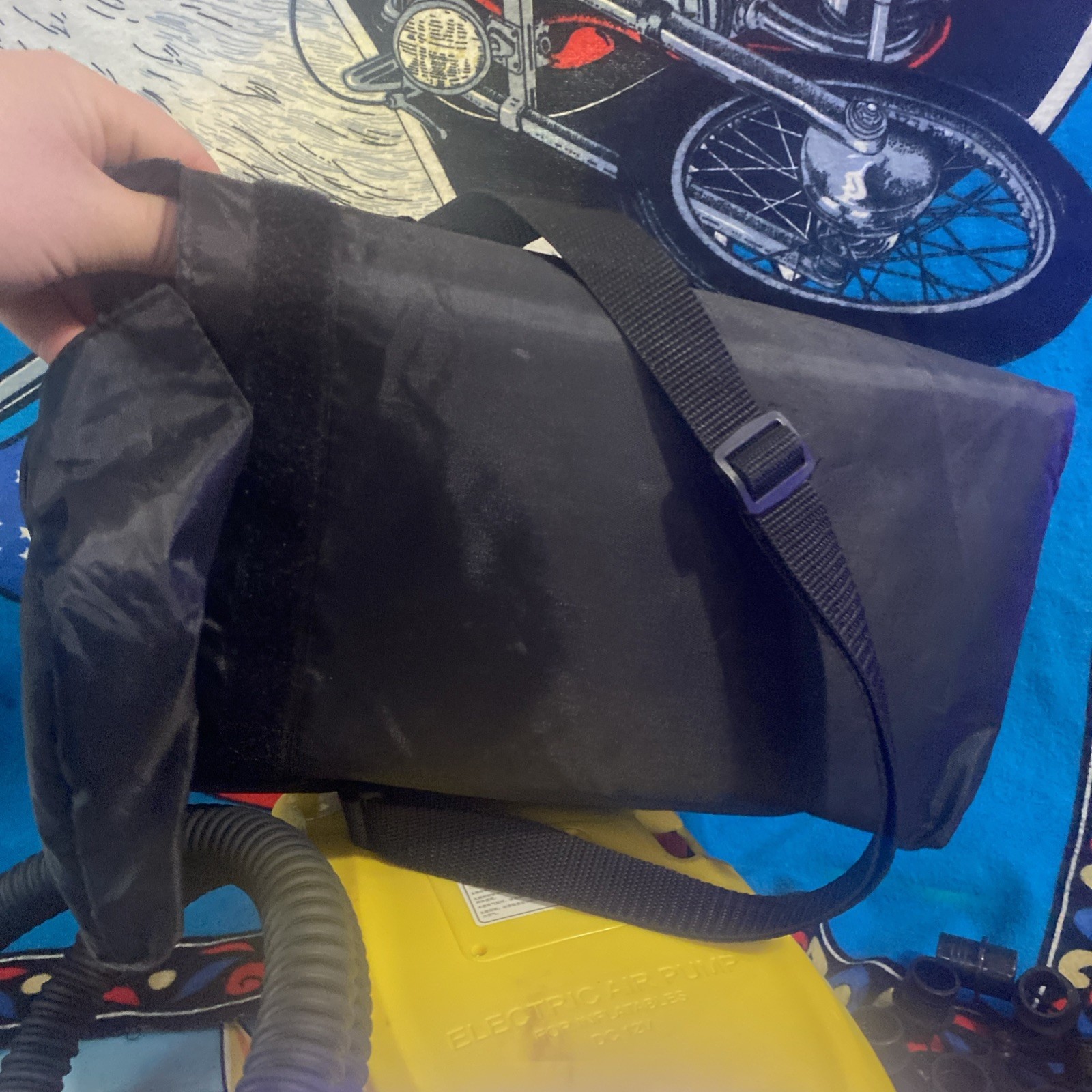 Inflatable Boat Electric Inflatable Pump High Pressure Inflatable Pump 12V W Hos