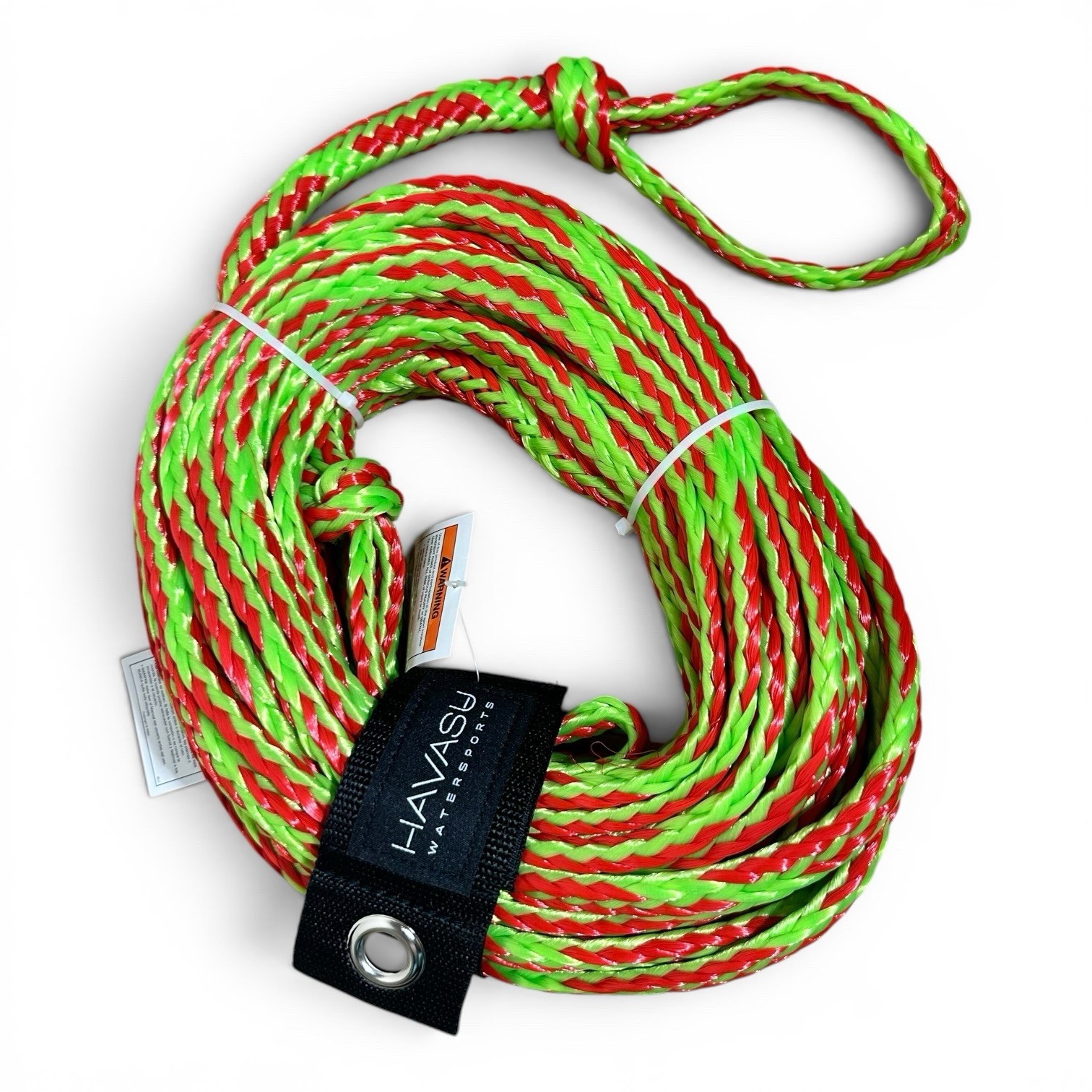 Havasu 60′ Tow Rope 3 Person Tube Rope 3350 lb Tensile Boat Jet Ski Tow Line