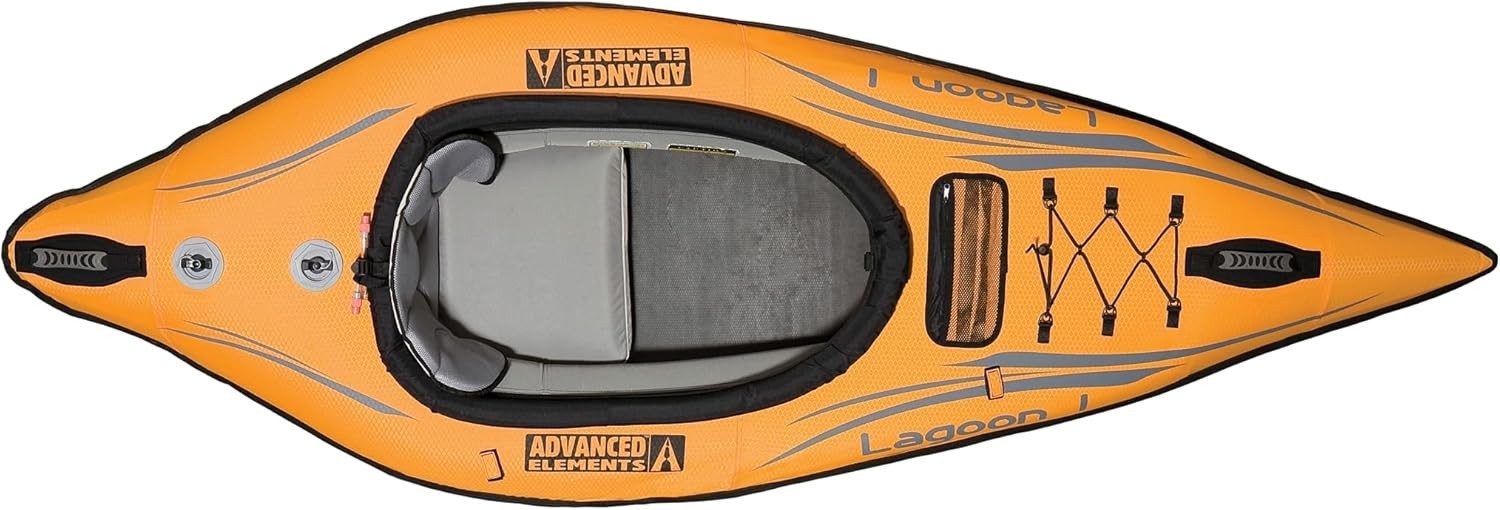 Lagoon 1-Person Inflatable Kayak – Durable, Lightweight & Easy to Transport