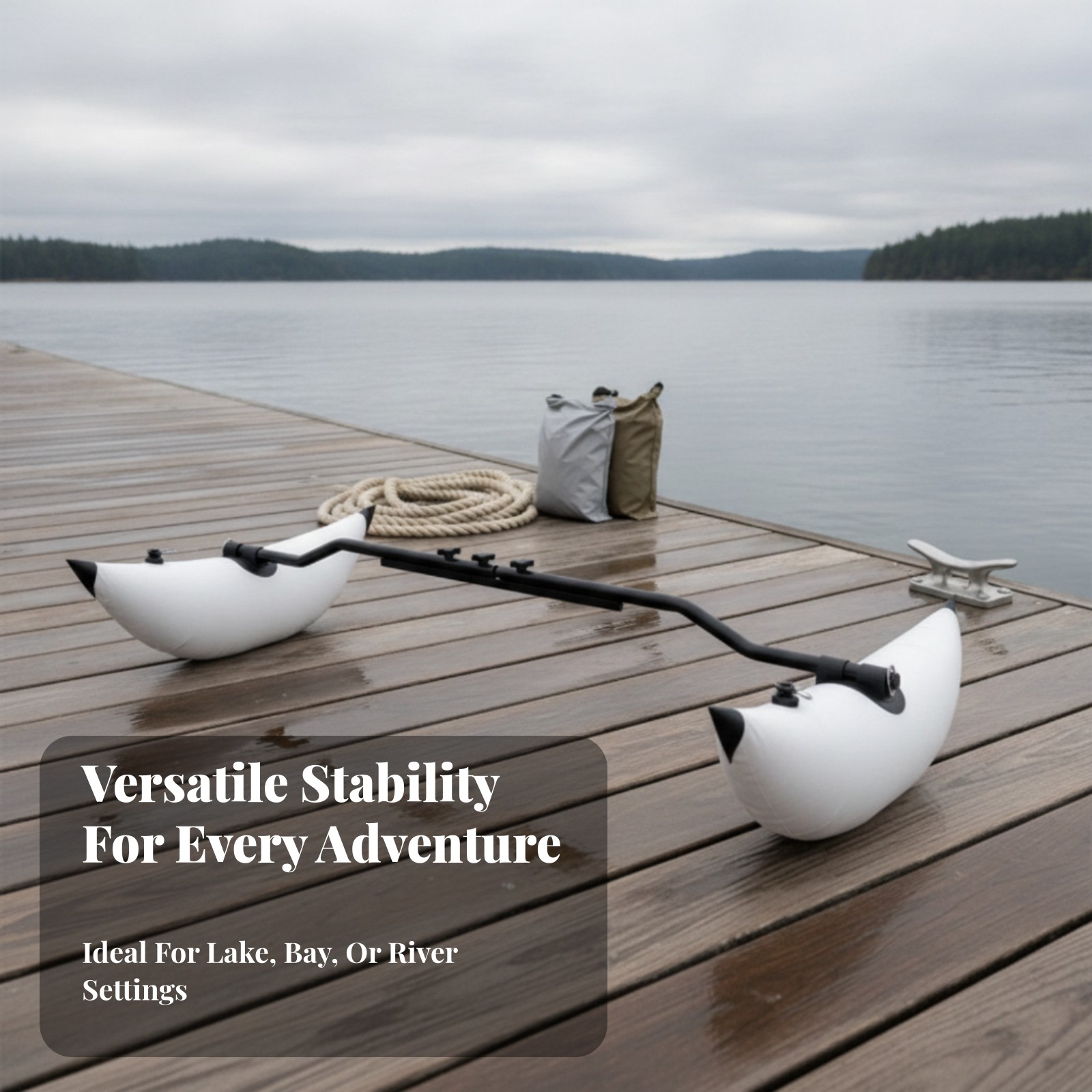 Kayak Buoyancy Stabilizer Kit Removable Inflatable Stabilizer Kit Lightweight