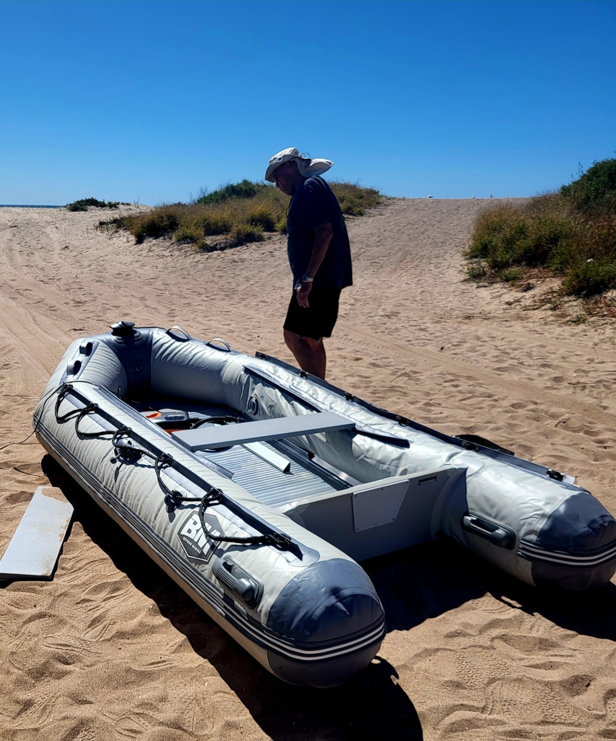 Heavy Duty USCG Approved Inflatable 10.8 Foot Boat