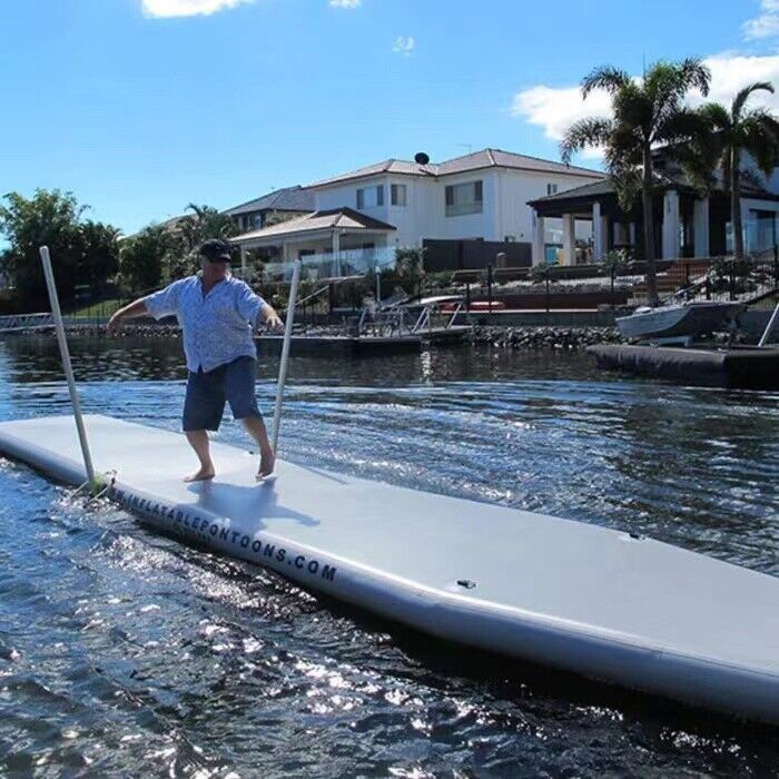 28ft Straight Inflatable Dock DWF Floating Platform Inflatable Jet Ski Dock