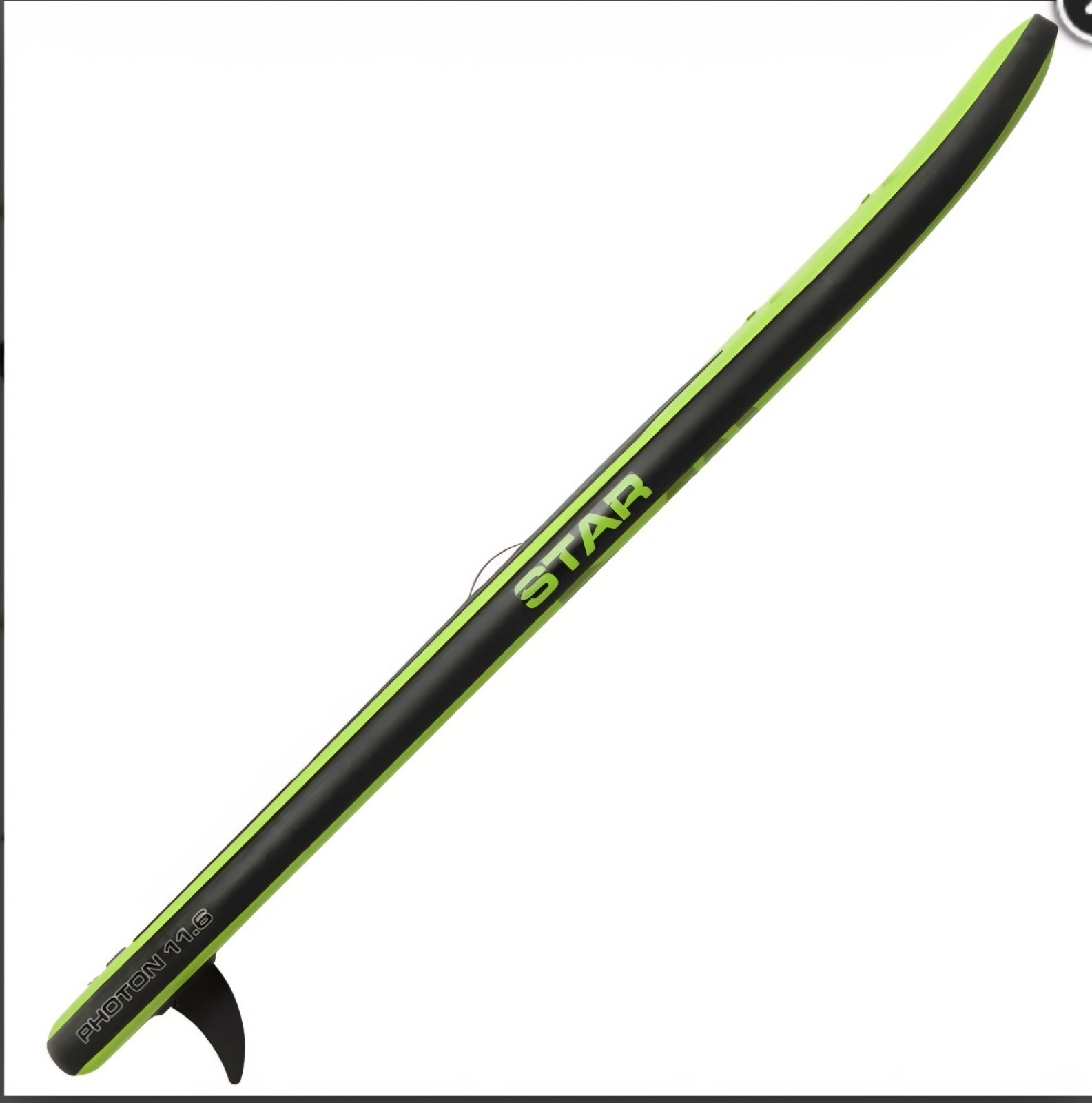 NRS STAR Photon Inflatable SUP Board Paddle Board With Stabilizer Fin -Green