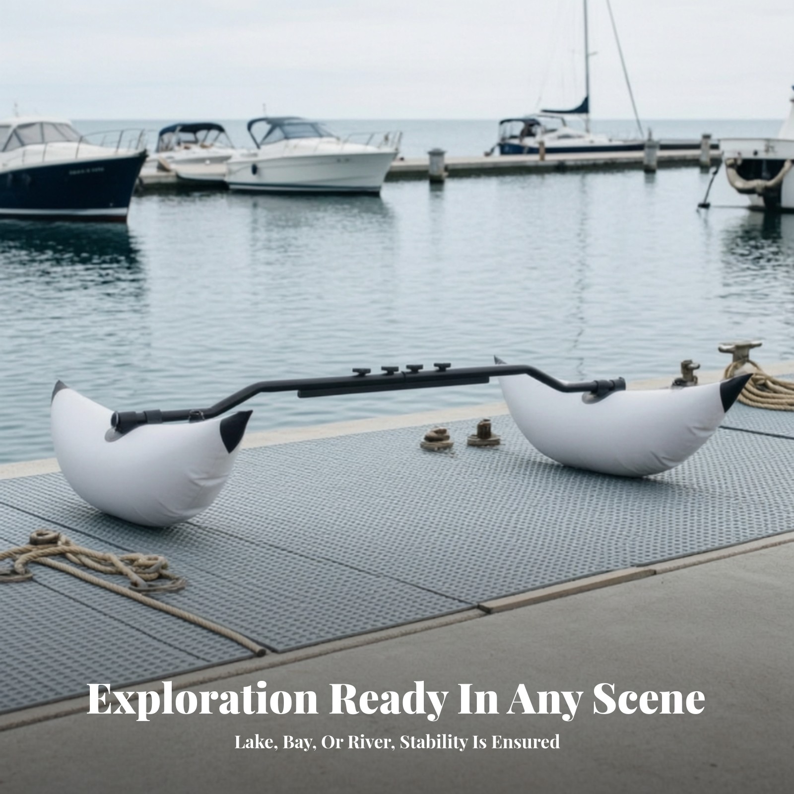 Kayak Buoyancy Stabilizer Kit Removable Inflatable Stabilizer Kit Lightweight
