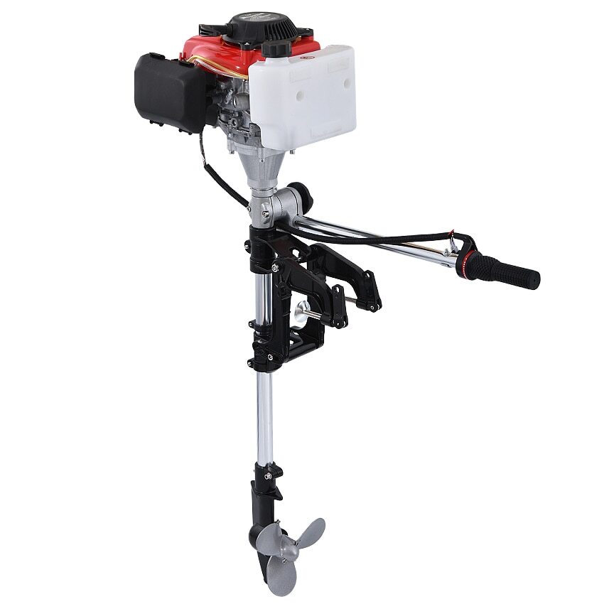 Boat Gasoline Oil Engine 4 Stroke 2HP 4HP Outboard Motor for Boat 2 Stroke