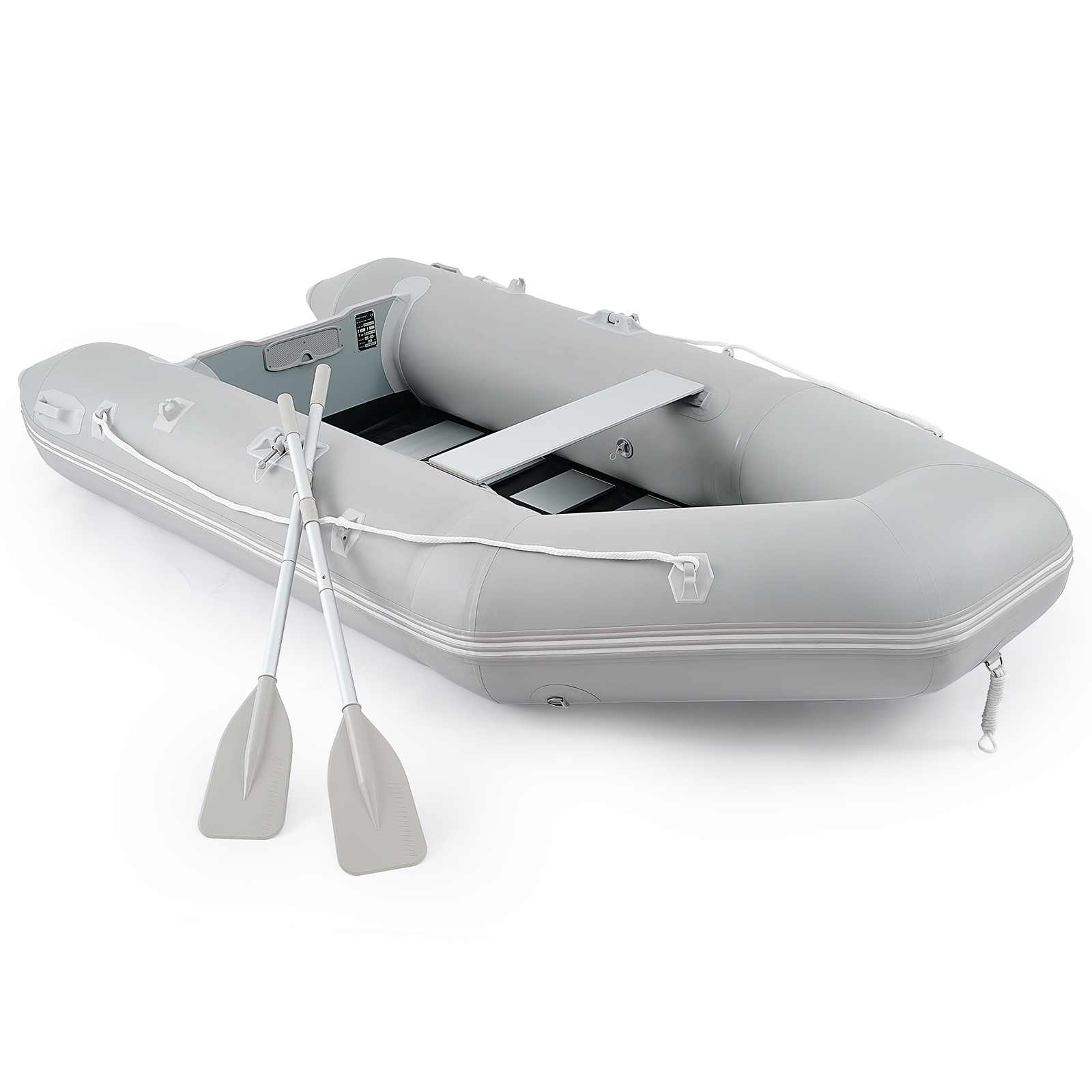10ft Inflatable Boat Pontoon Raft Heavy Duty Fishing Dinghy Outdoor Water Sport
