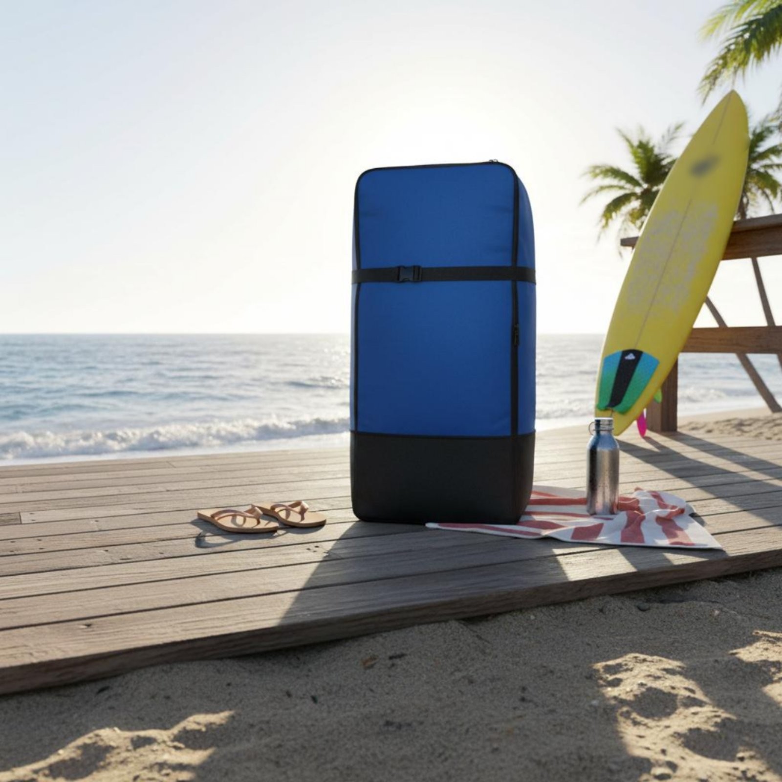 Inflatable Paddle Board Backpack Heavy Duty SUP Carry Bag for Paddlers, Surfers