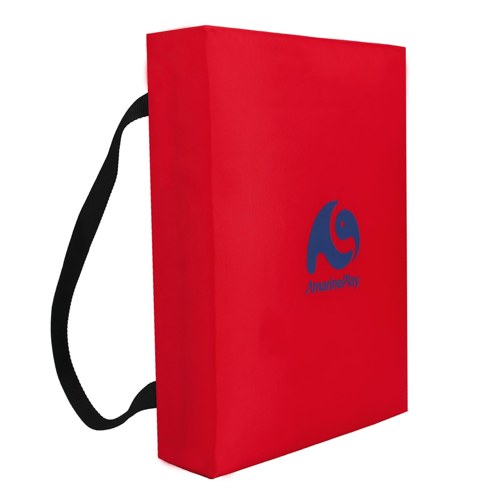 Throwable Flotation Cushion,Emergency Foam Boat 16»Wx14»Lx2.7»H, Red-1pack