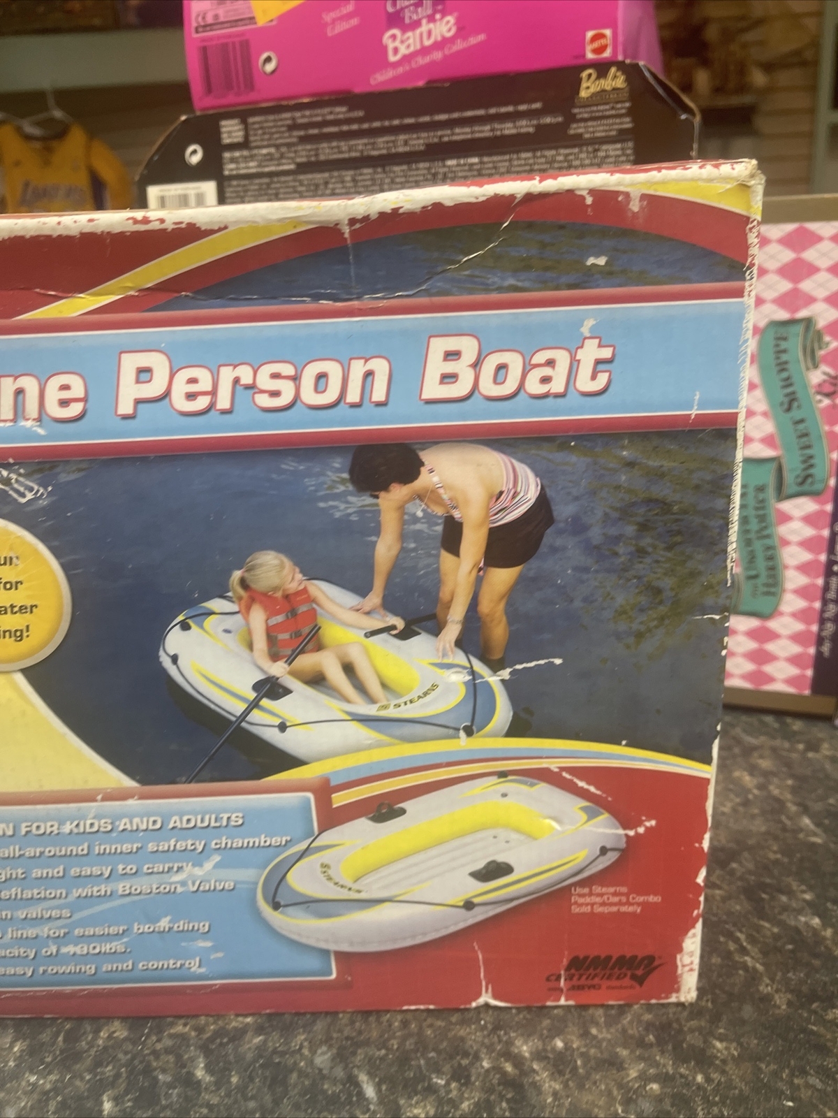 Stearns Inflatable One Person Boat Lightweight Design New Fast Shipping