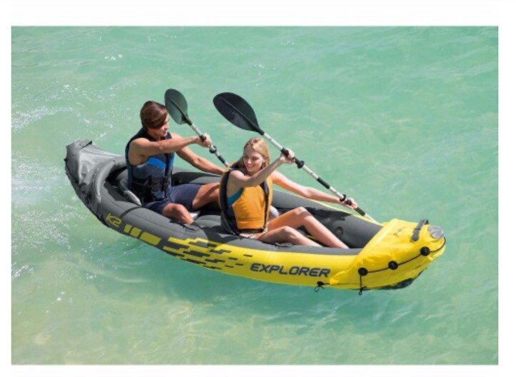 Intex Explorer K2 Inflatable Kayak – 2 Person