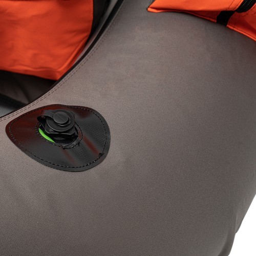Portable Inflatable Fishing Boat Raft,Backrest Adjustable Angle, Blow Up Boat