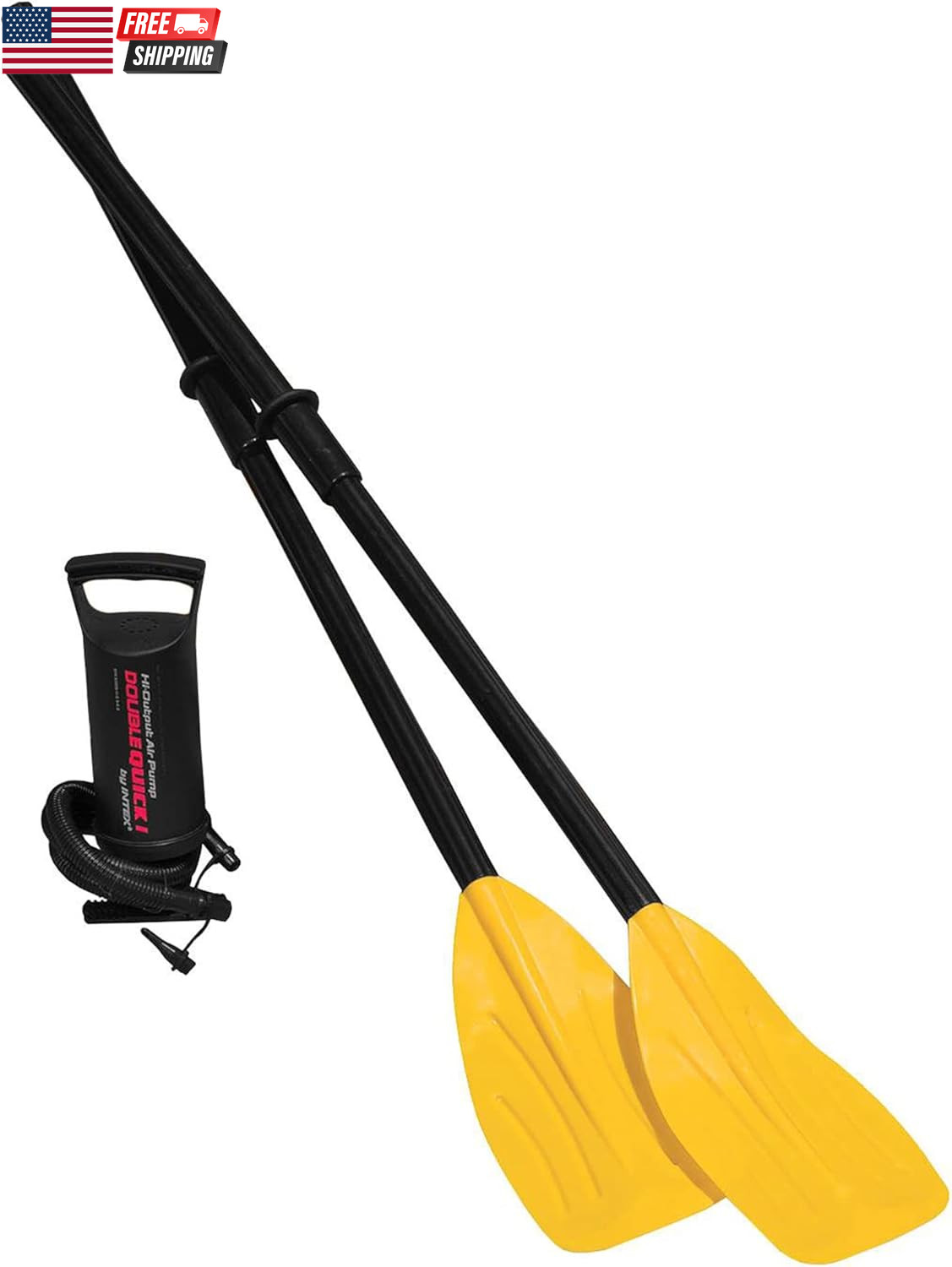 INTEX Explorer Compact Inflatable Boat Series: Dual Air Chambers – Welded Oar Lo