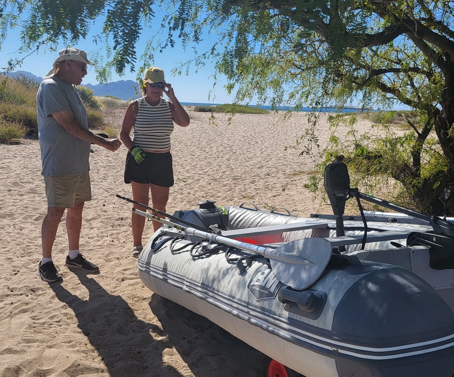 Heavy Duty USCG Approved Inflatable 10.8 Foot Boat