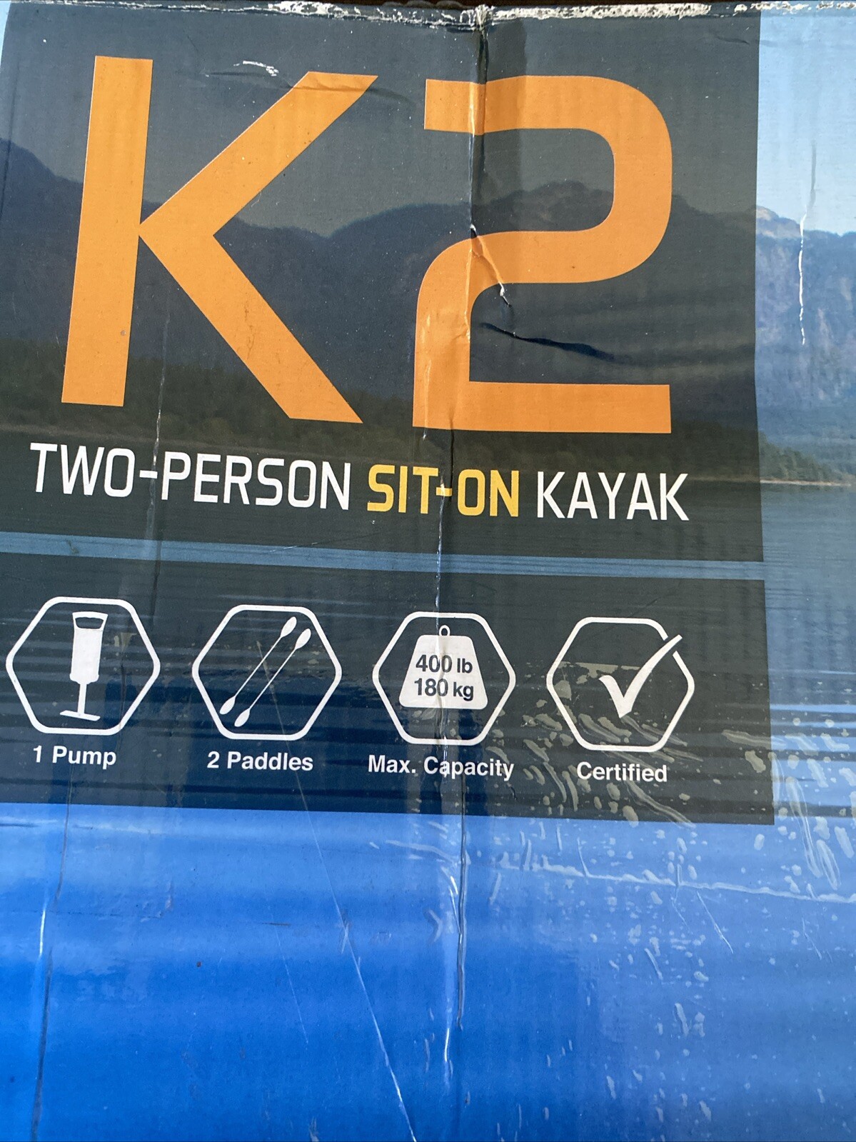 Intex Explorer K2 Kayak 2-person inflatable kayak