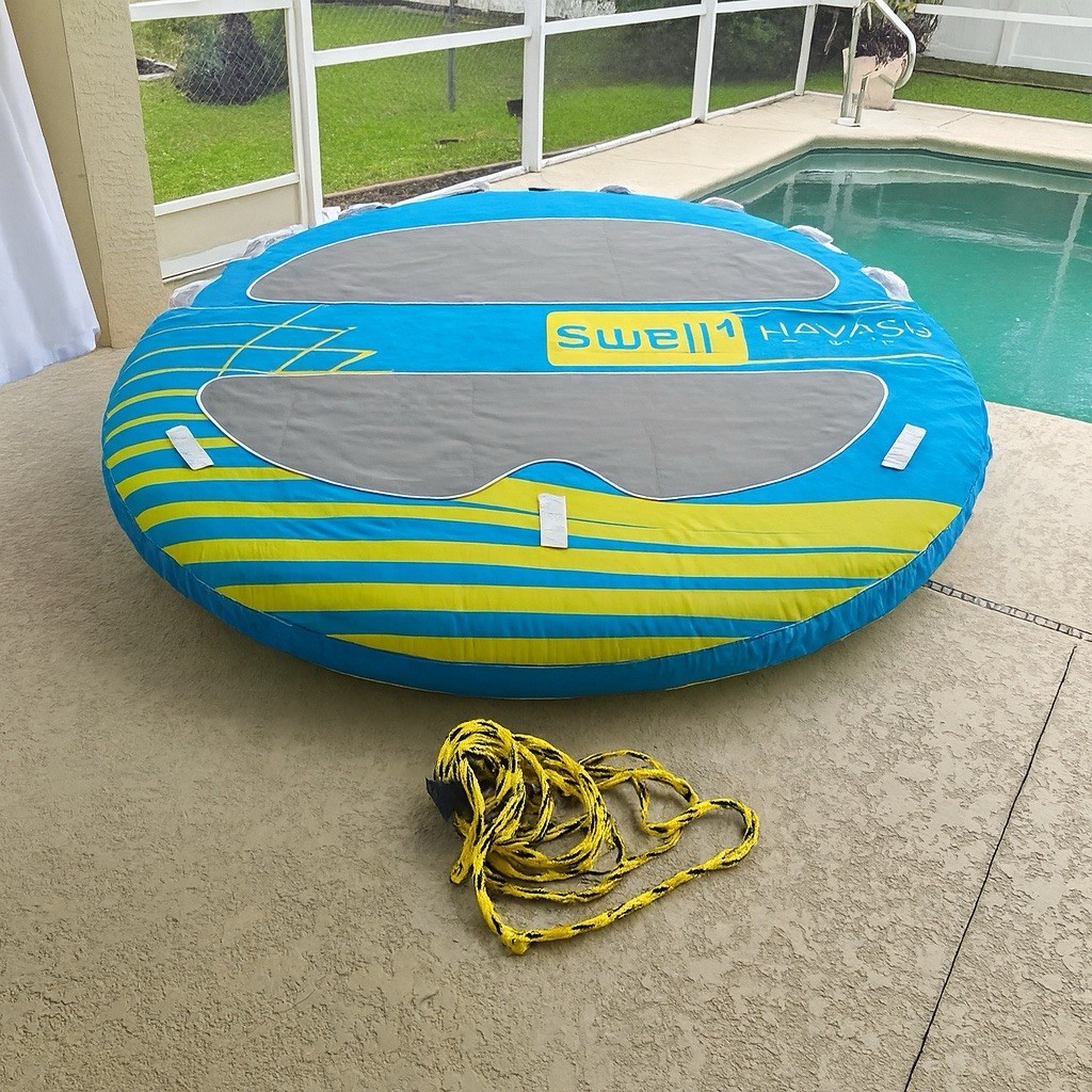 Towable Tube for Boating 1-4 Rider Boating Tubes Towable Water Sport Boat Jetski