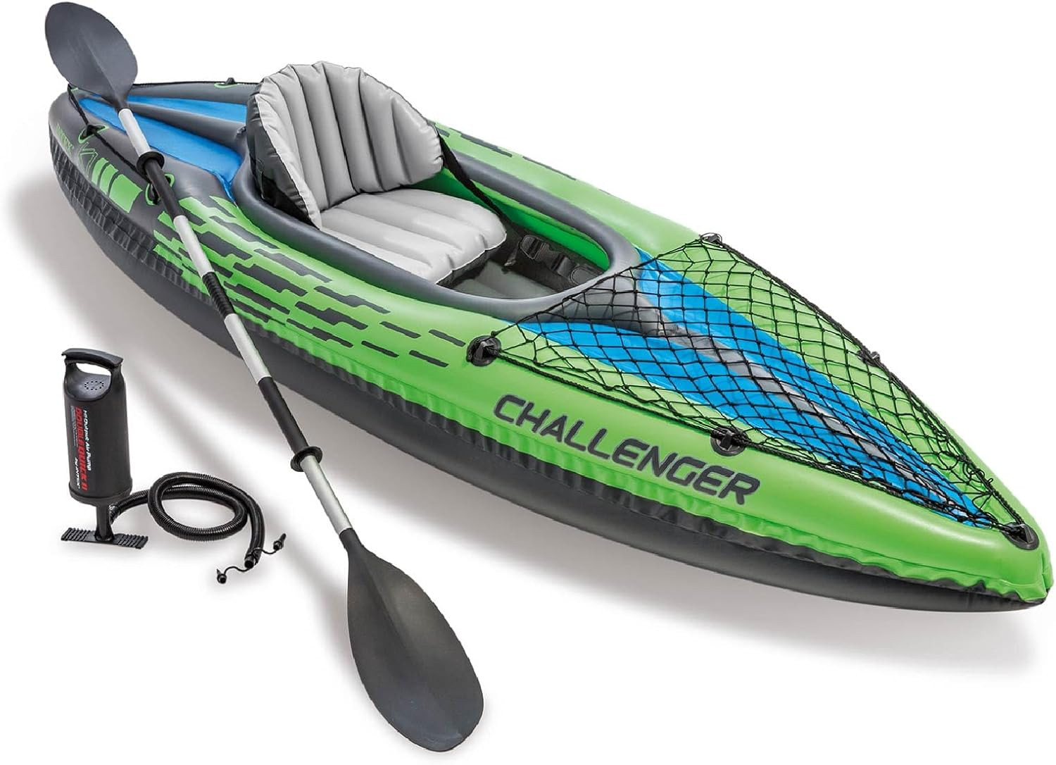 INFLATABLE KAYAKS 1-2 Persons with Paddles and High-Output Pump