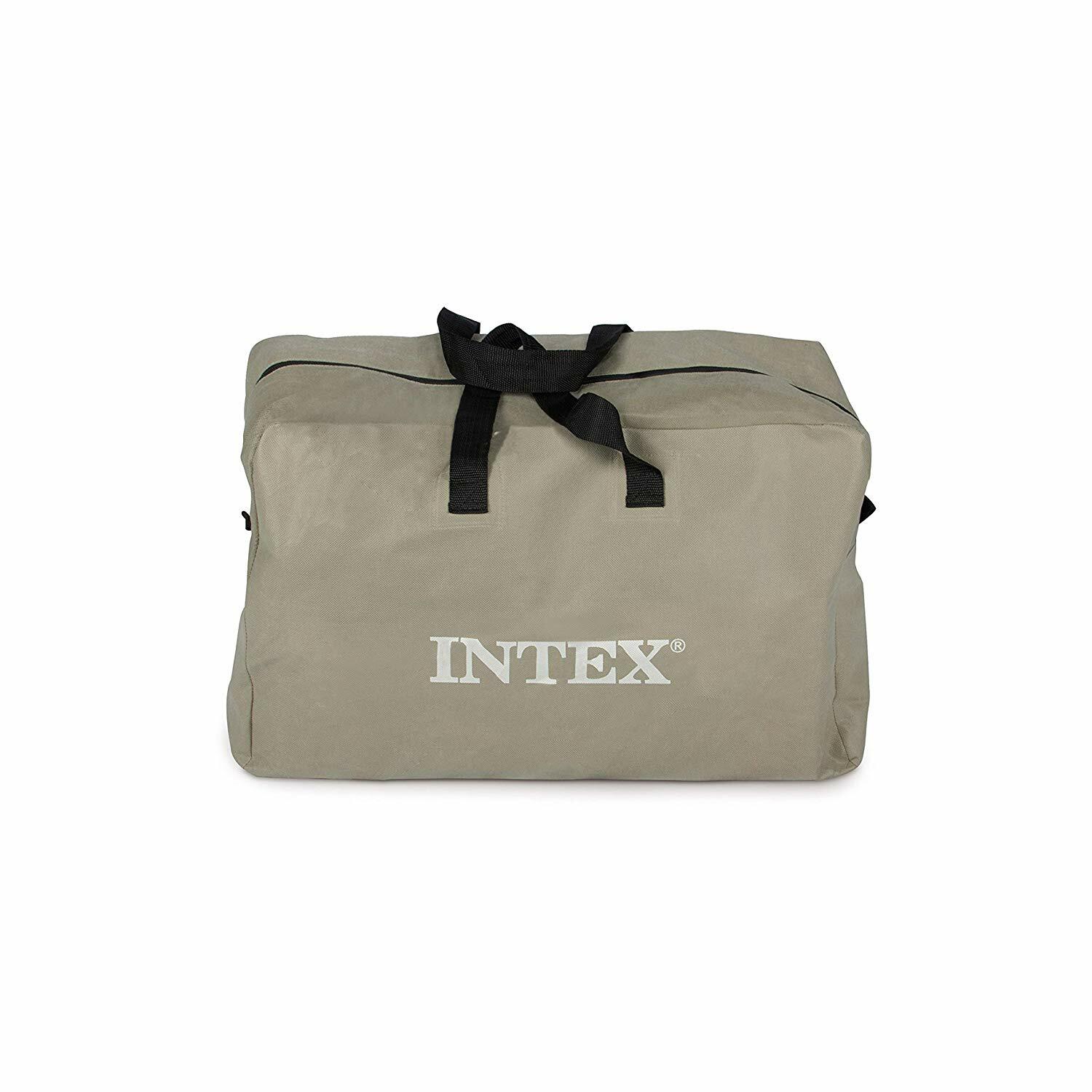 Intex Kayak Explorer 2-Person Inflatable K2 W/Aluminum Oars & Air Pump Kayak Set