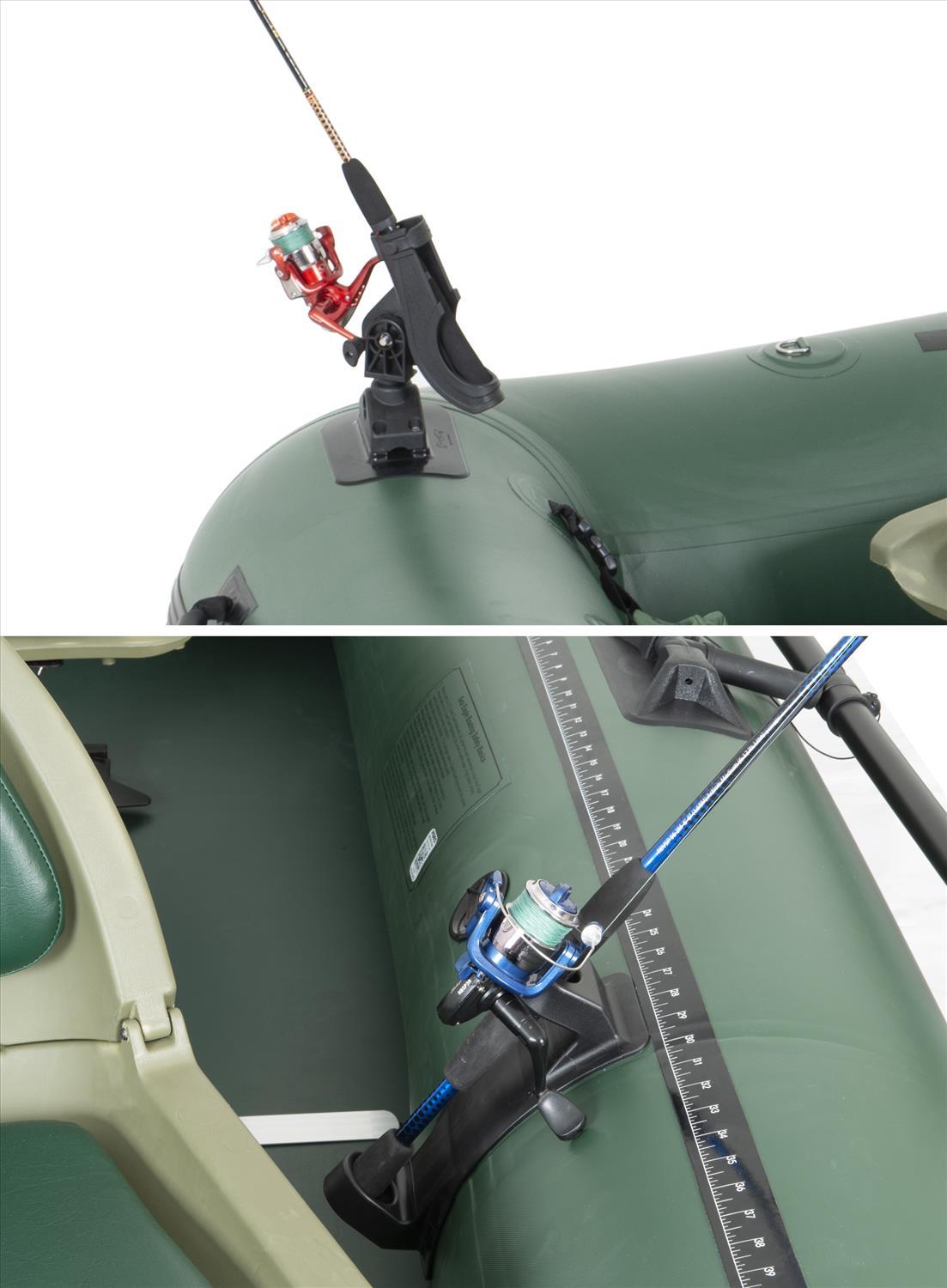 Sea Eagle STS10 Pro Package Stealth Stalker Inflatable Fishing Boat Motor Mount