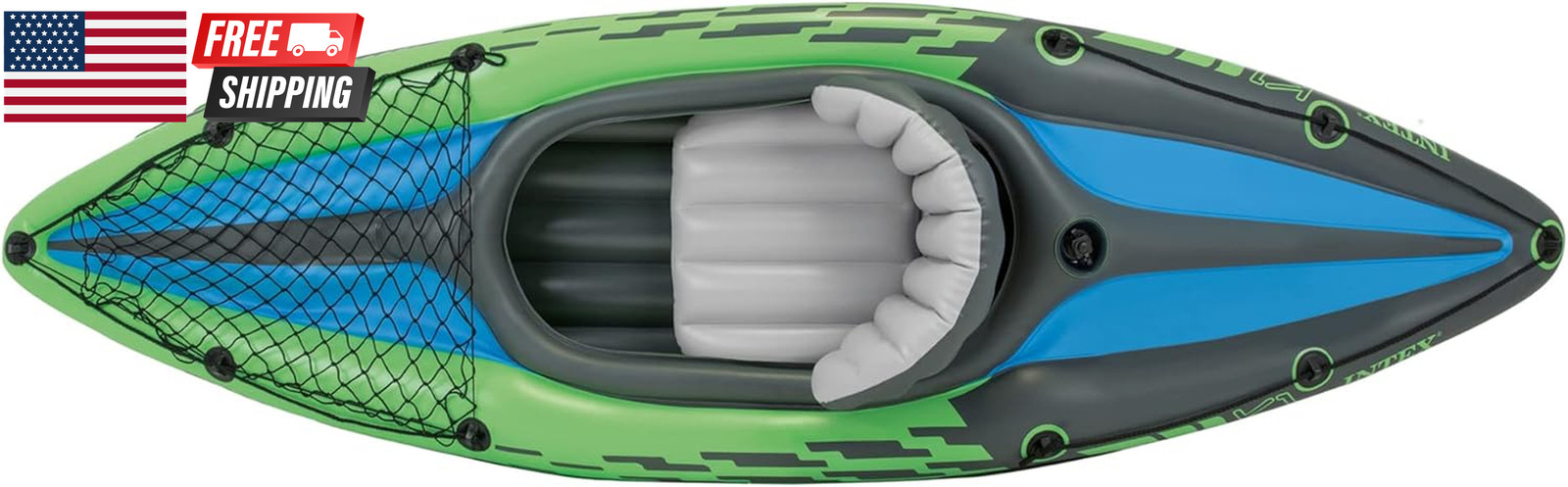 INTEX Challenger Inflatable Kayak Series: Includes Deluxe 86In Kayak Paddles and