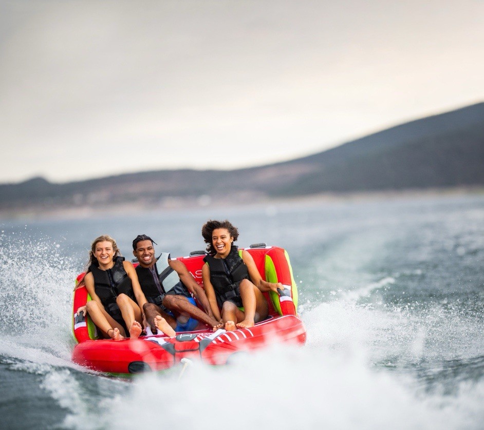 Towable Tube for Boating 1-3 Riders Boating Tubes Towable Water Sport