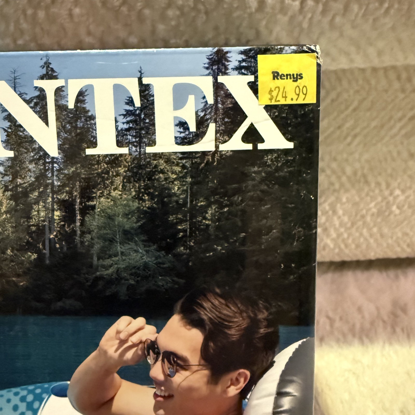 Intex River Run 1 Inflatable Lounge Connect N Float System Blue New Sealed