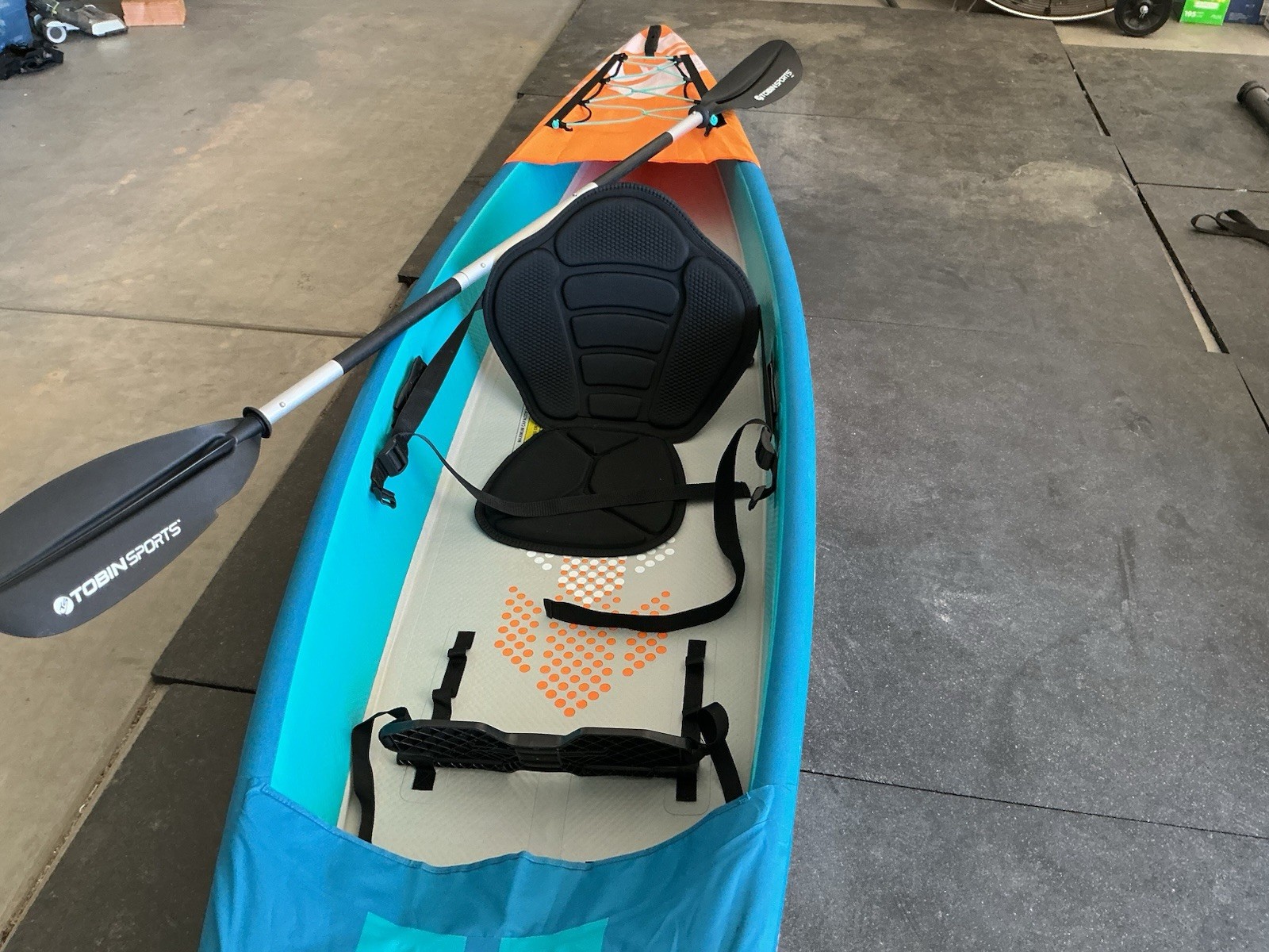 Tobin Sports Breakwater Pro X1 Inflatable Kayak