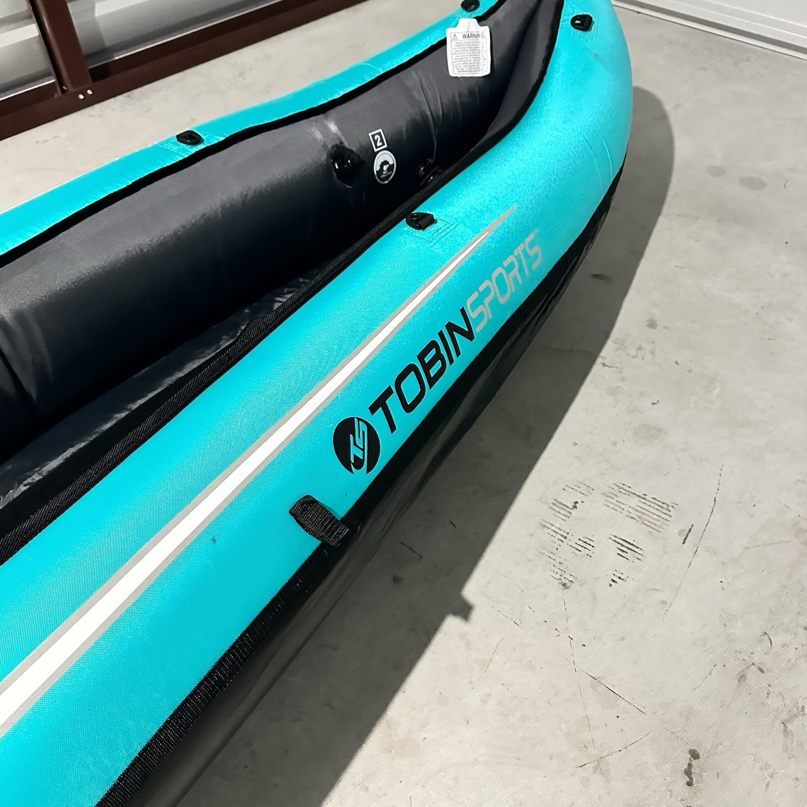 Tobin Sports 10’10” Inflatable Kayak 2-Person 440 lb | KAYAK & 12V PUMP ONLY
