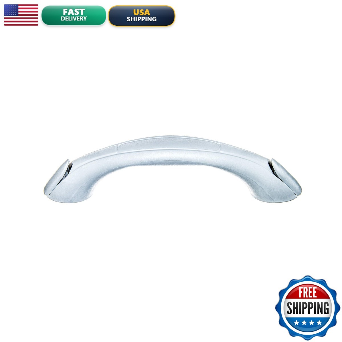 Attwood 2050-5 Ergonomic One-Piece Vinyl Grab Handle 8.75″ White