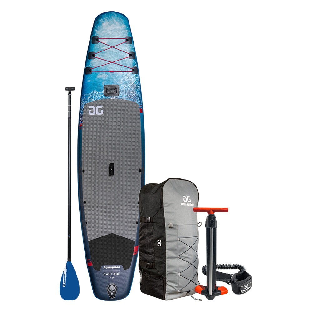 AquaGlide 585421109 Cascade Paddleboard Recreational SUP Package
