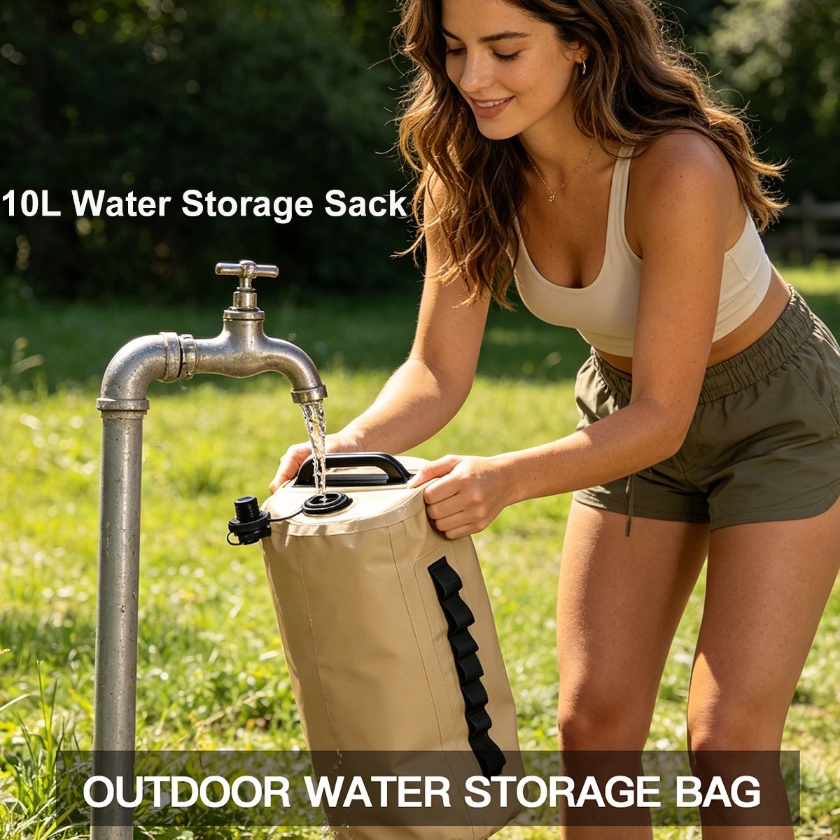Swimming Buoy for Open Water PVC Durable Float Waterproof Bag Water Storage Sack