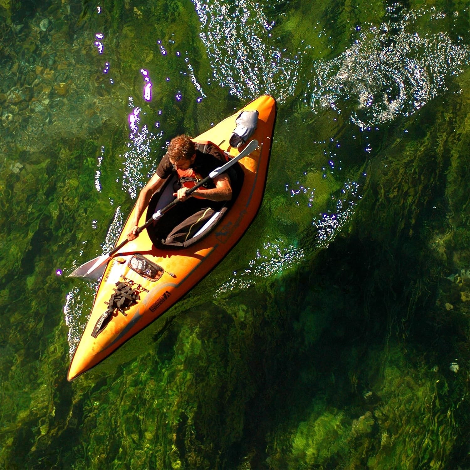 Lagoon 1-Person Inflatable Kayak – Durable, Lightweight & Easy to Transport