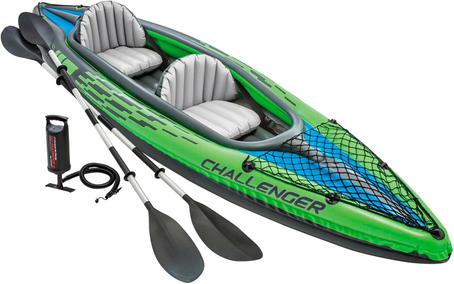 INFLATABLE KAYAKS 1-2 Persons with Paddles and High-Output Pump