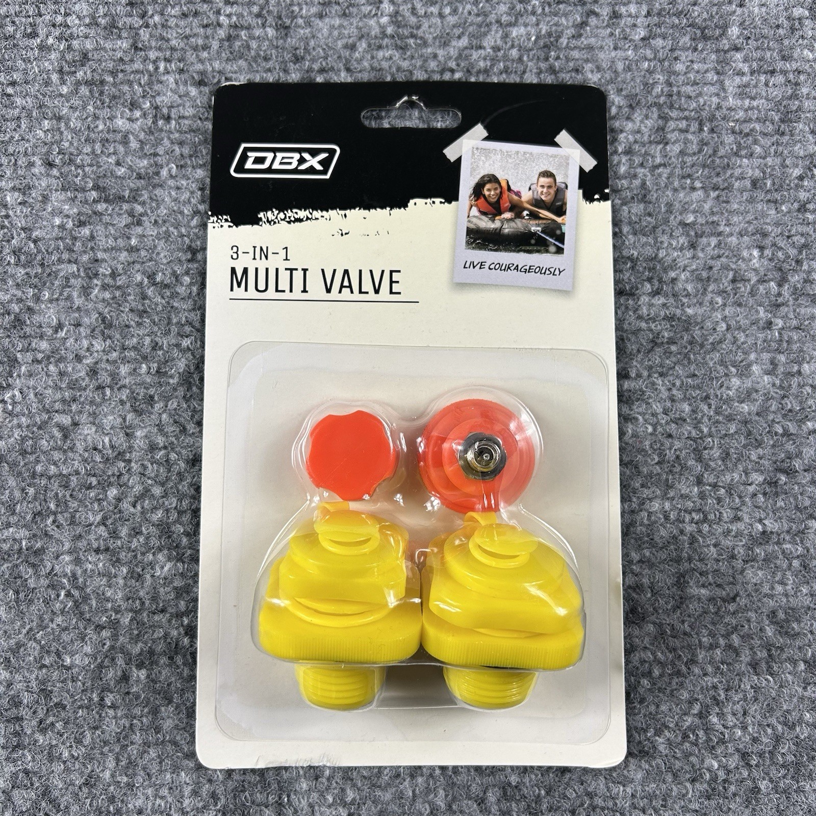 DBX 3-in-1 Multi Valve Kit Boston Valve Square & Round Base Shredder Valve #Z17