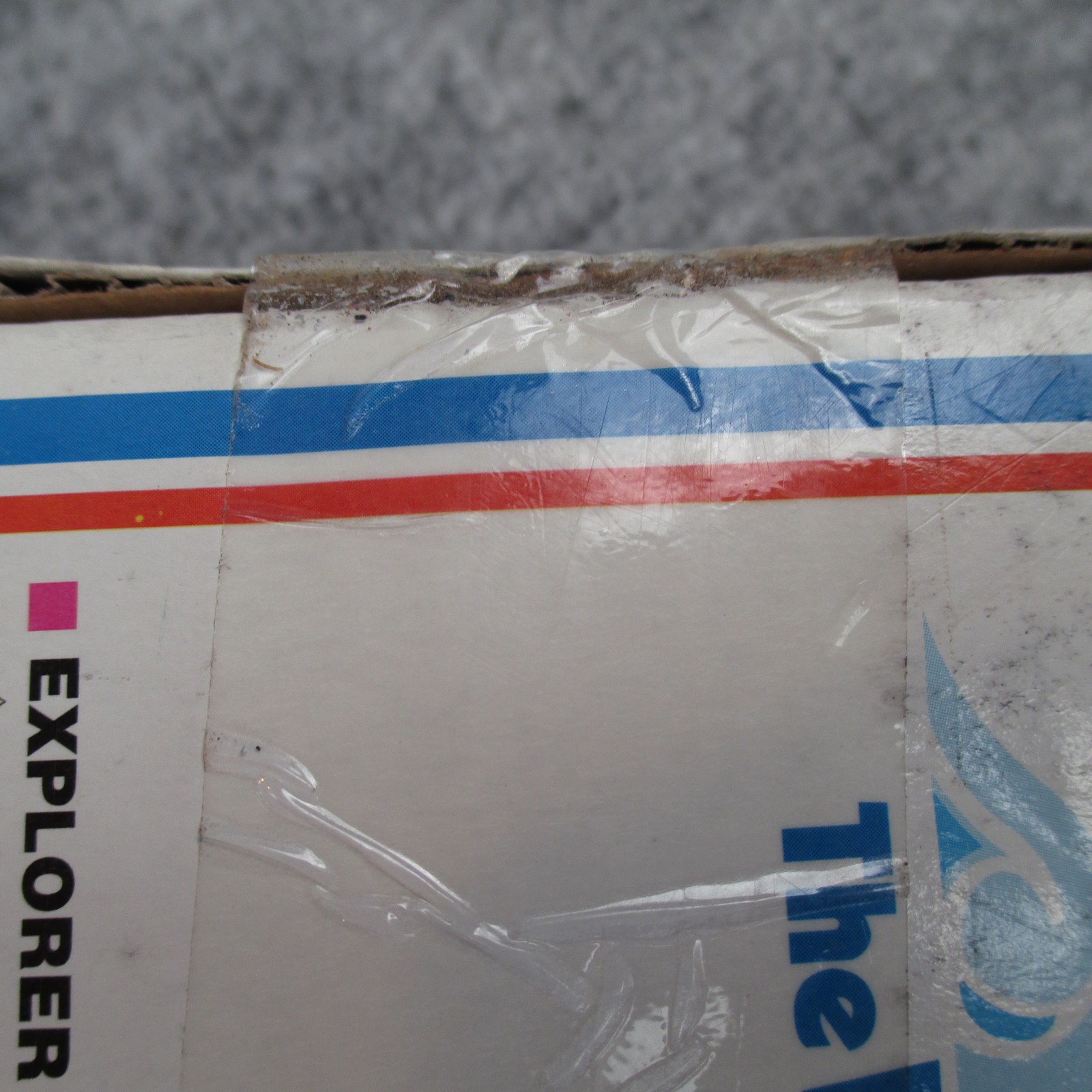 Vintage Intex Explorer 100 Inflatable Boat Raft 62×40 Pool Float New Boxed