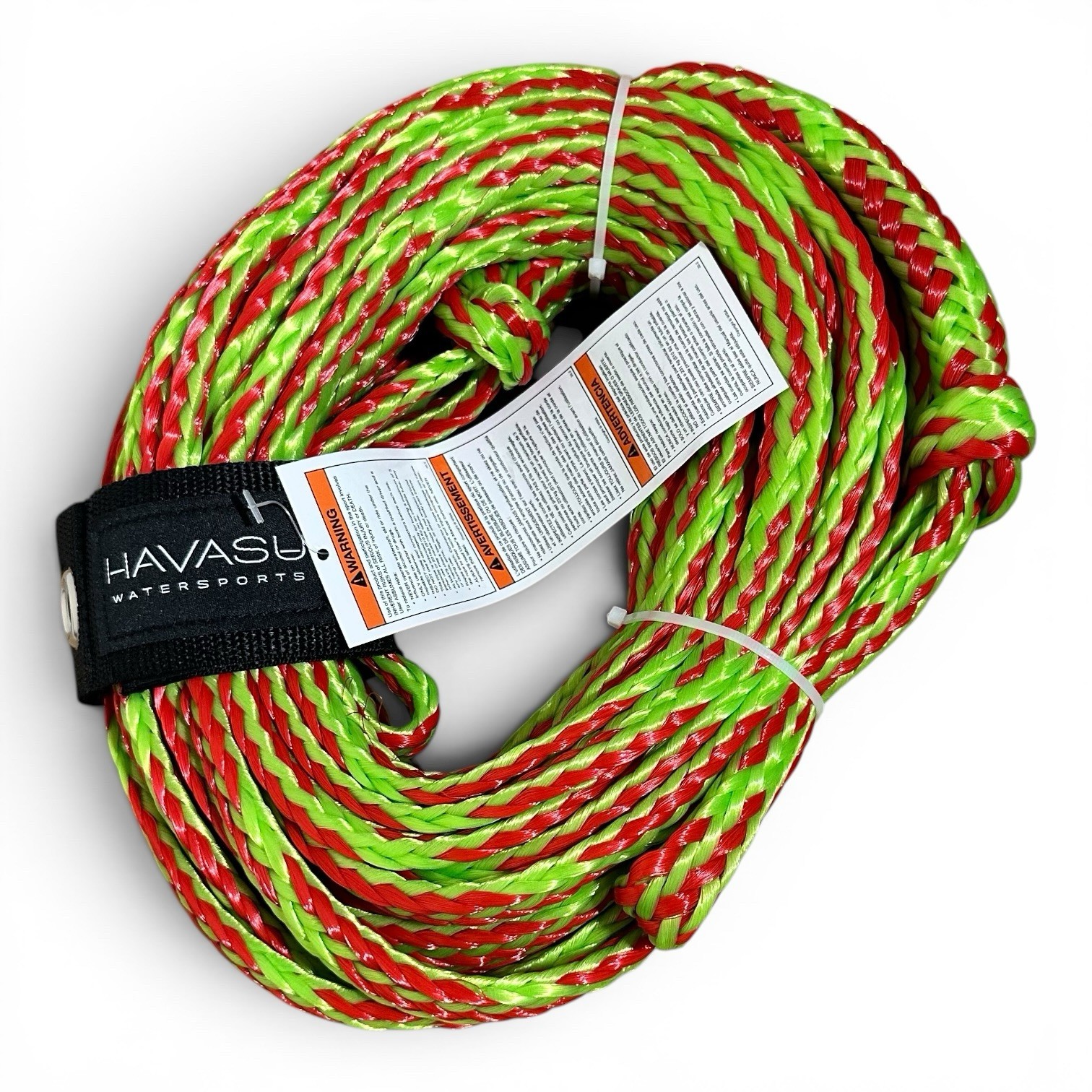 Havasu 60′ Tow Rope 3 Person Tube Rope 3350 lb Tensile Boat Jet Ski Tow Line