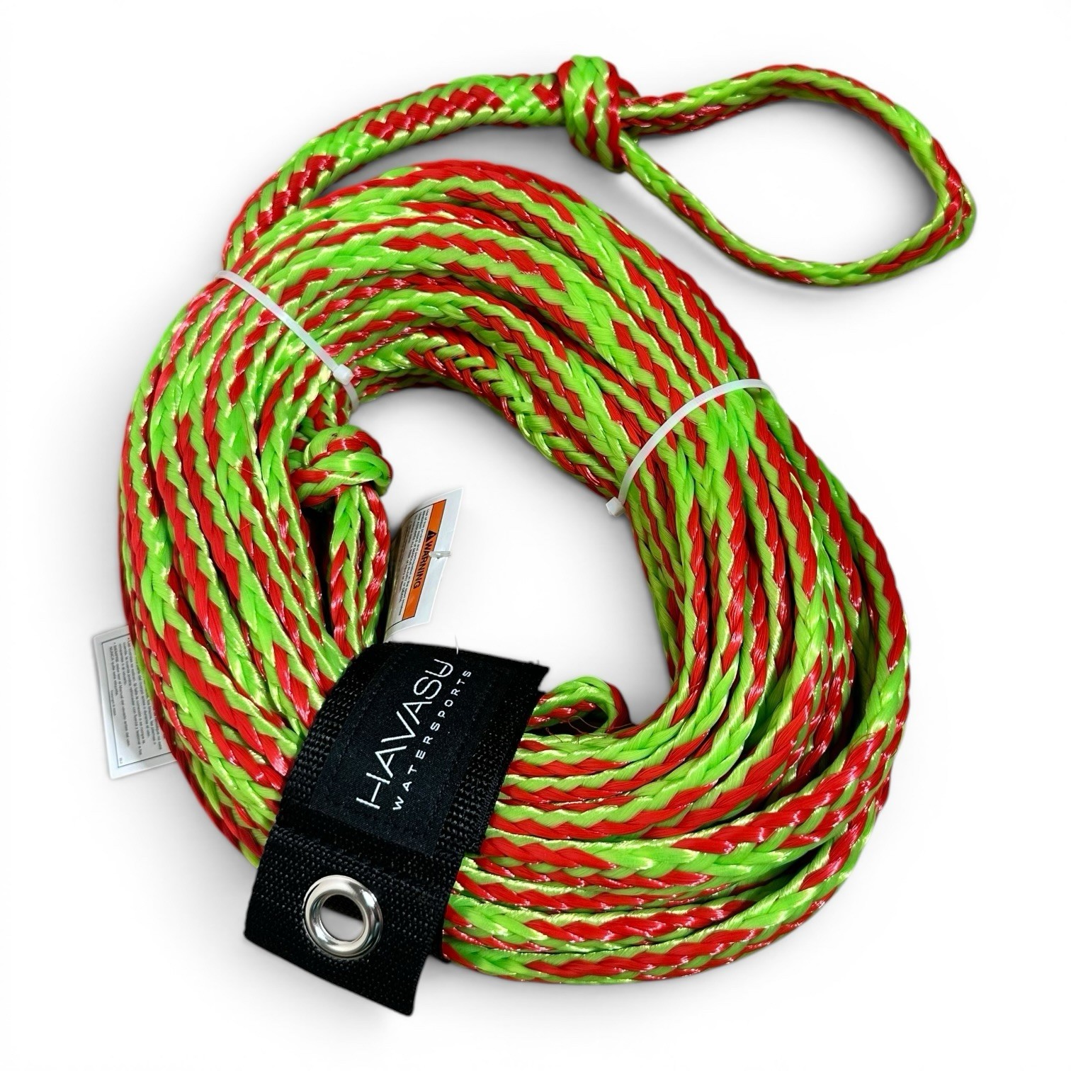 Havasu 60′ Tow Rope 3 Person Tube Rope 3350 lb Tensile Boat Jet Ski Tow Line