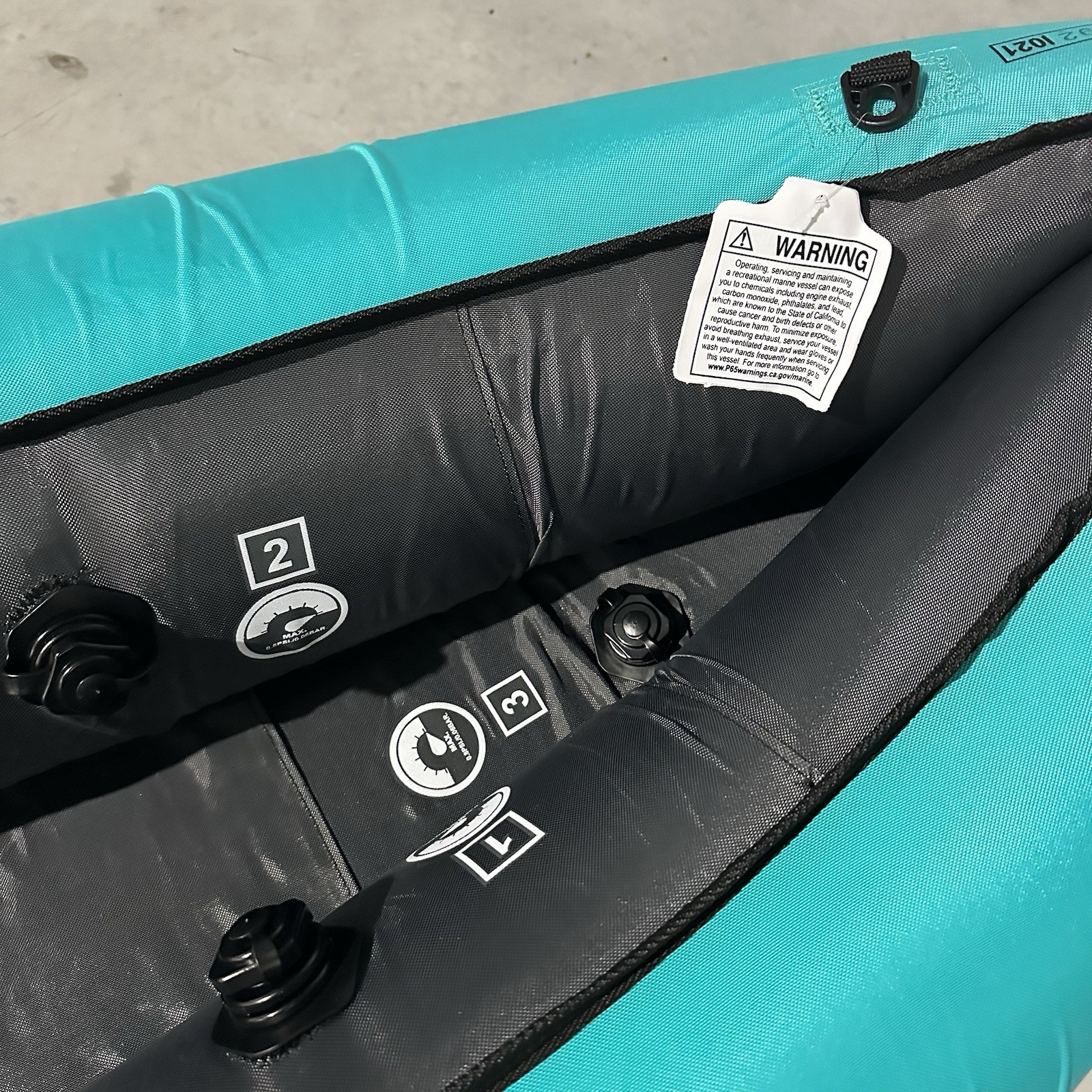 Tobin Sports 10’10” Inflatable Kayak 2-Person 440 lb | KAYAK & 12V PUMP ONLY