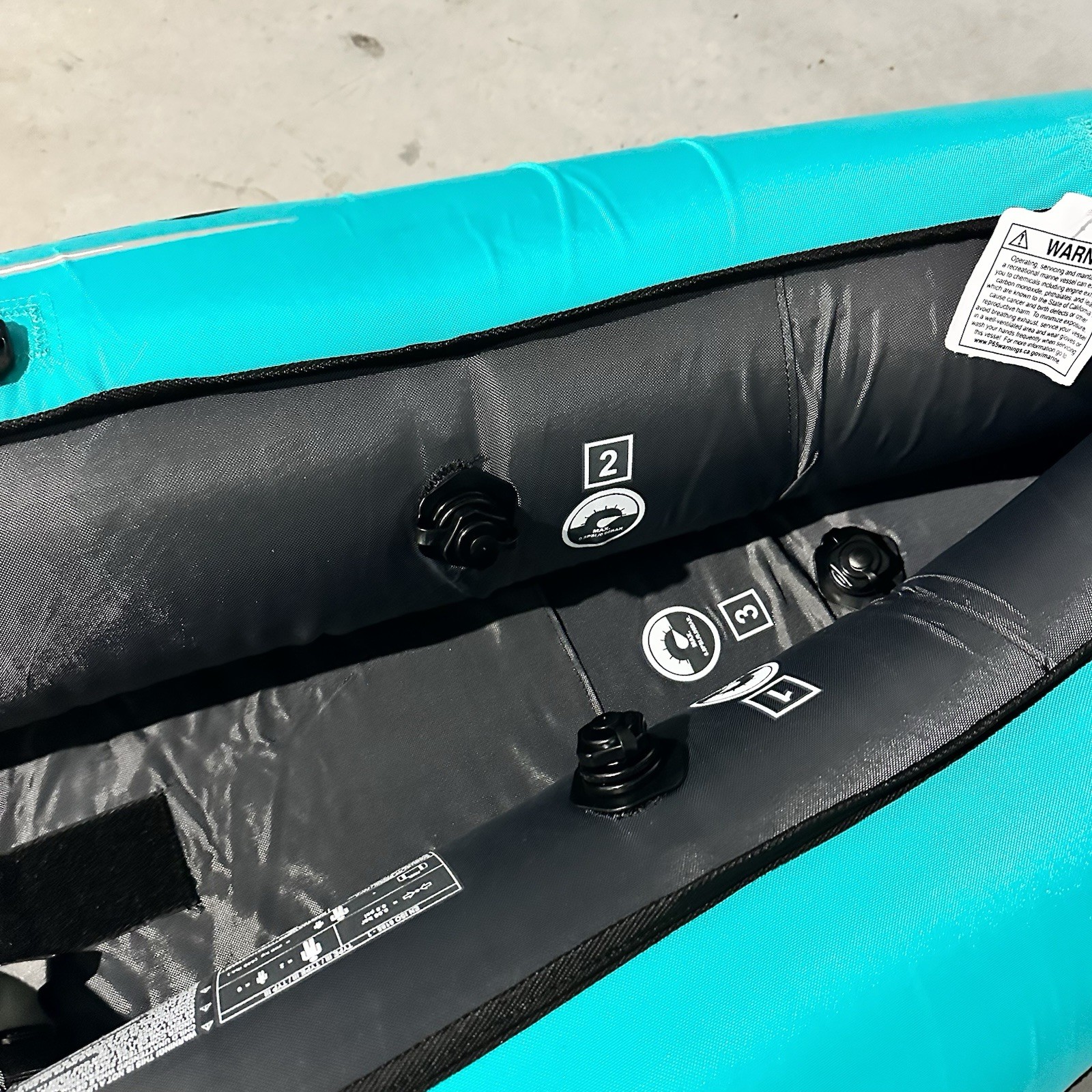 Tobin Sports 10’10” Inflatable Kayak 2-Person 440 lb | KAYAK & 12V PUMP ONLY