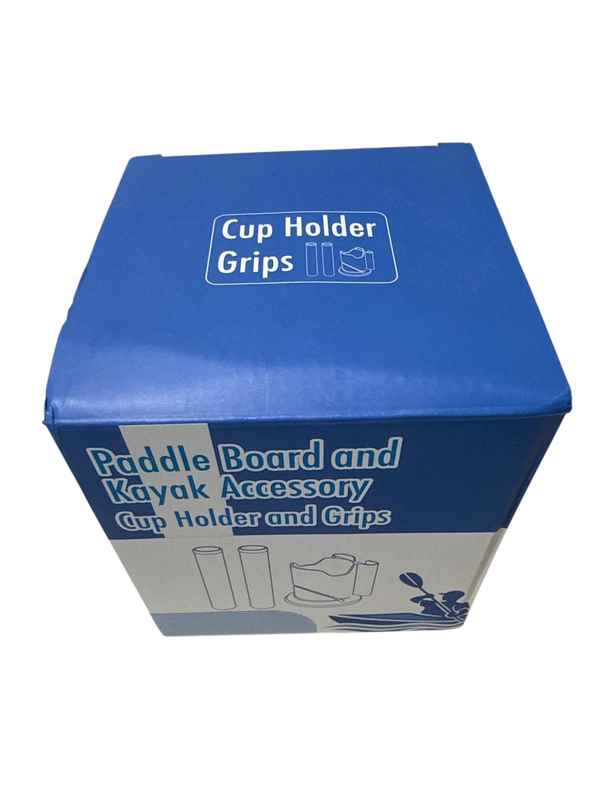 Paddle Board And Kayak Accessory Cup Holder And Grips Blue Brand New In Box