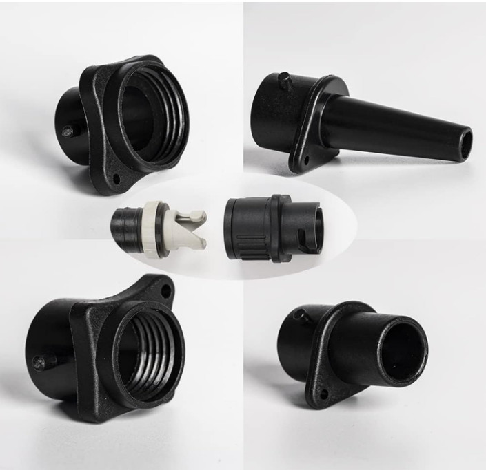 Inflatable Boat SUP Pump Adapter Kit, Premium Conventional Pump Air Valve Adapte