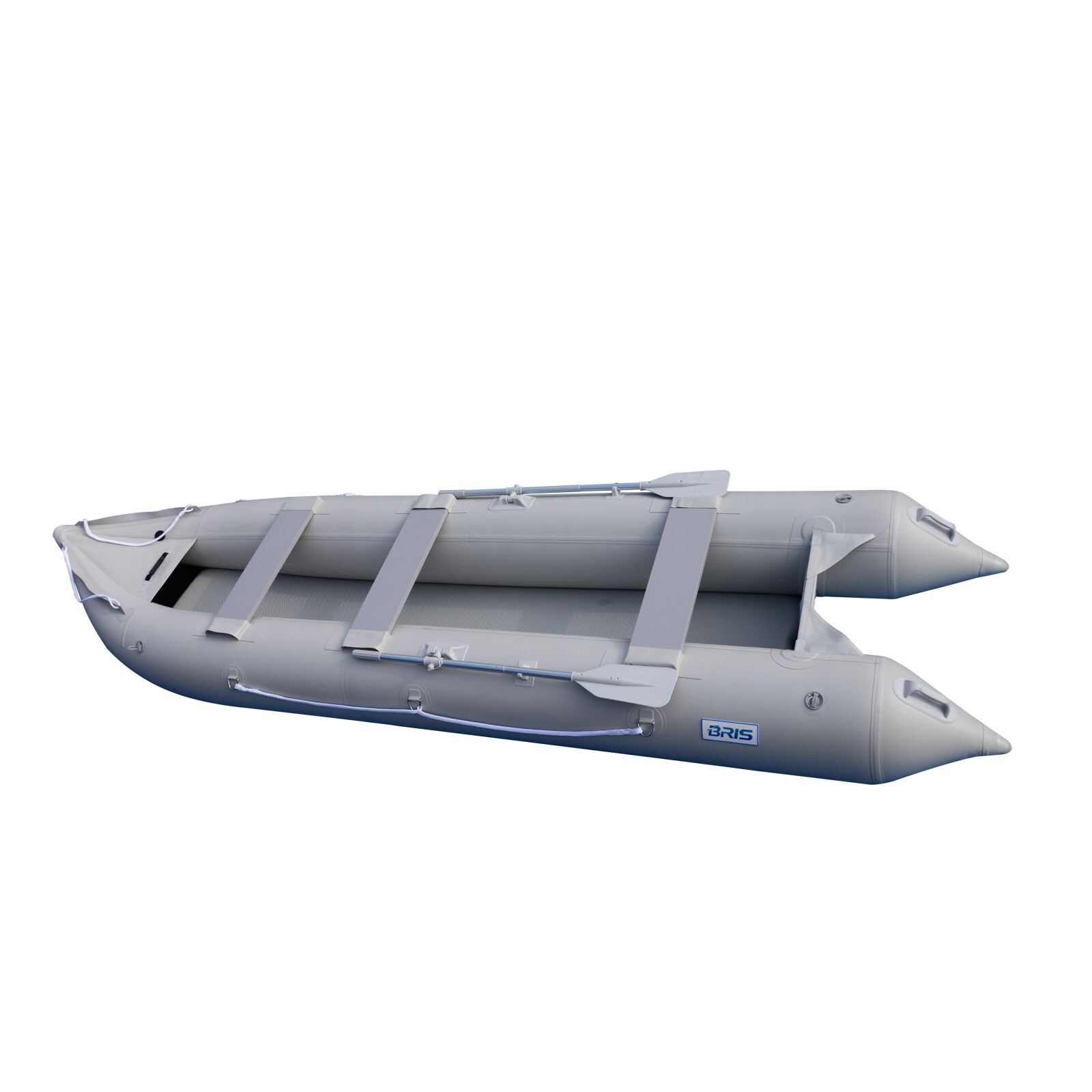 BRIS 15.4Ft Inflatable Kayak Fishing Boat Tender Poonton Inflatable Canoe Dinghy