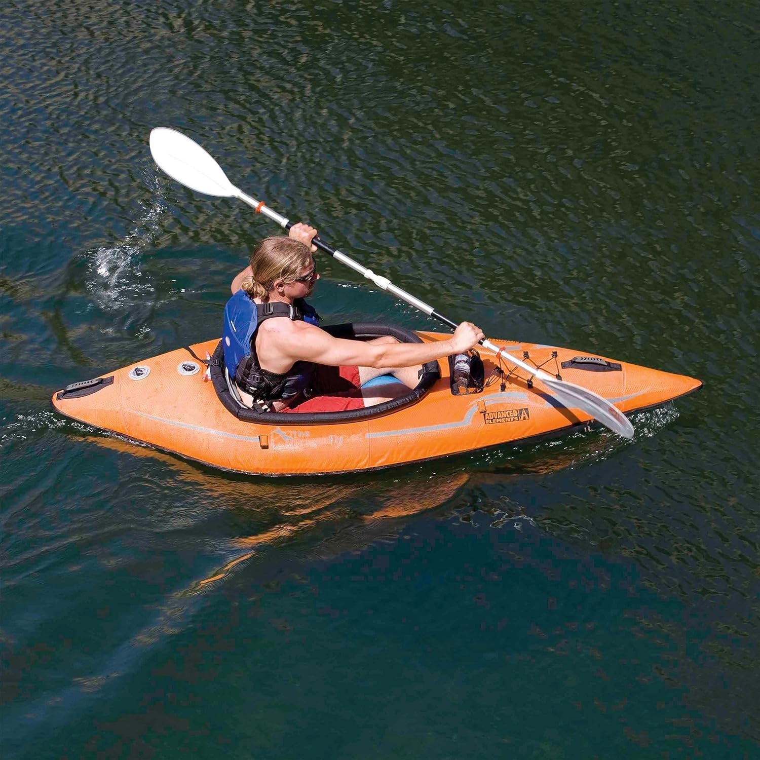 Lagoon 1-Person Inflatable Kayak – Durable, Lightweight & Easy to Transport