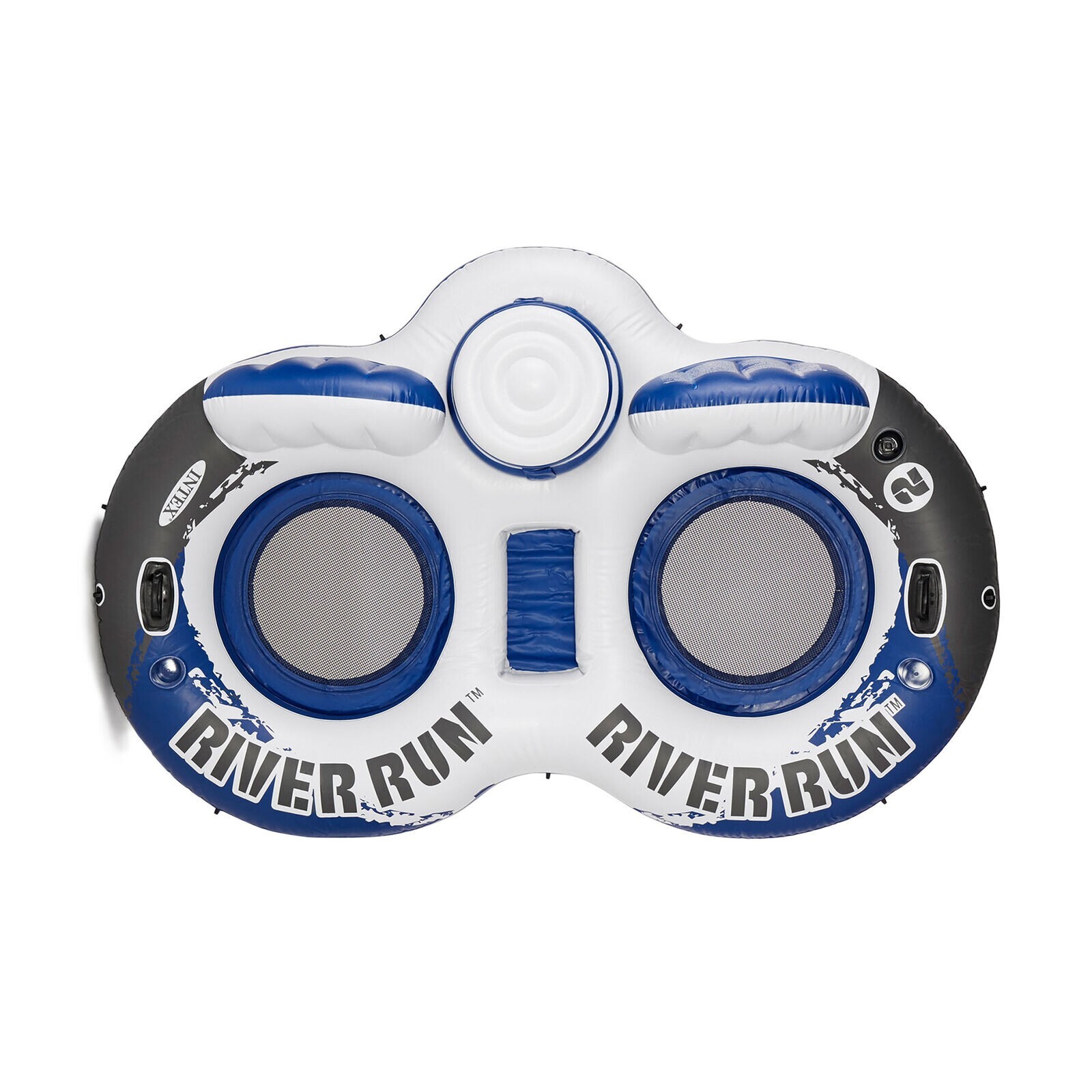 Intex 58837EP River Run II 2-Person Water Tube with Cooler and Connectors
