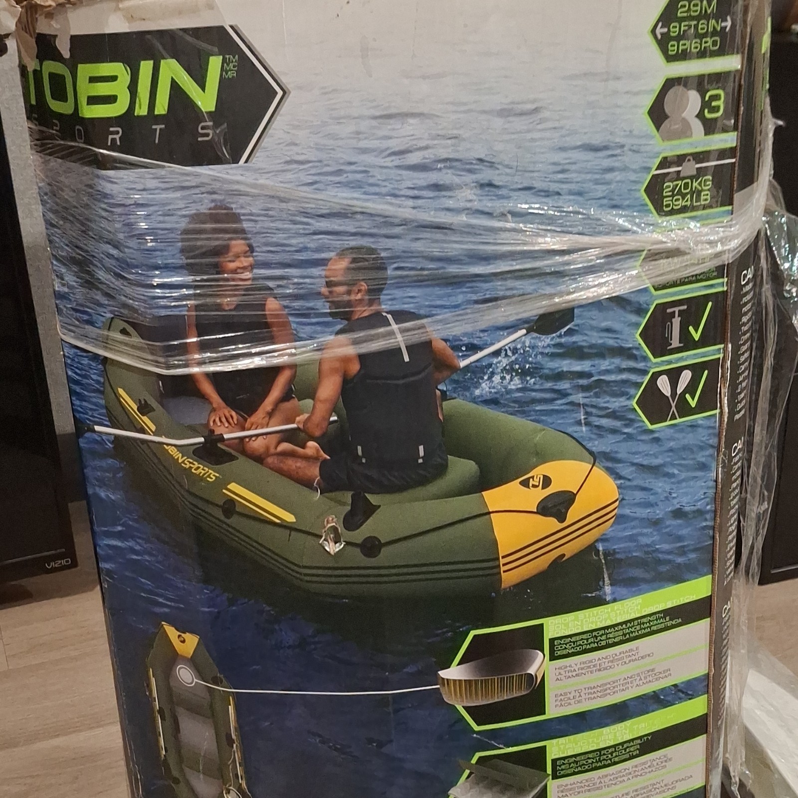 Tobin Sports Canyon Pro Inflatable Raft – Model Canyon Pro MPN 2822684