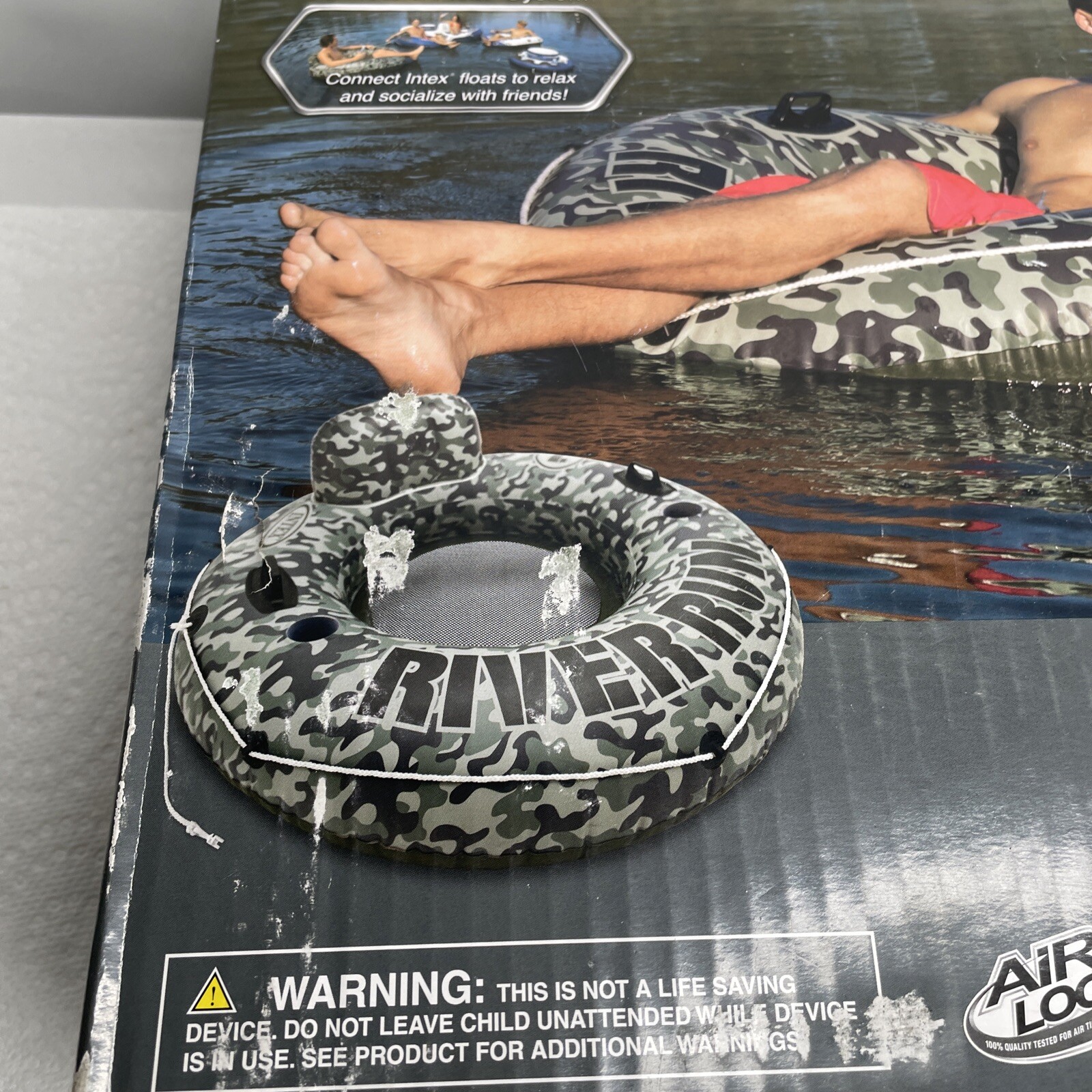Intex River Run I Inflatable Float Lounge – Camo (58835EP)