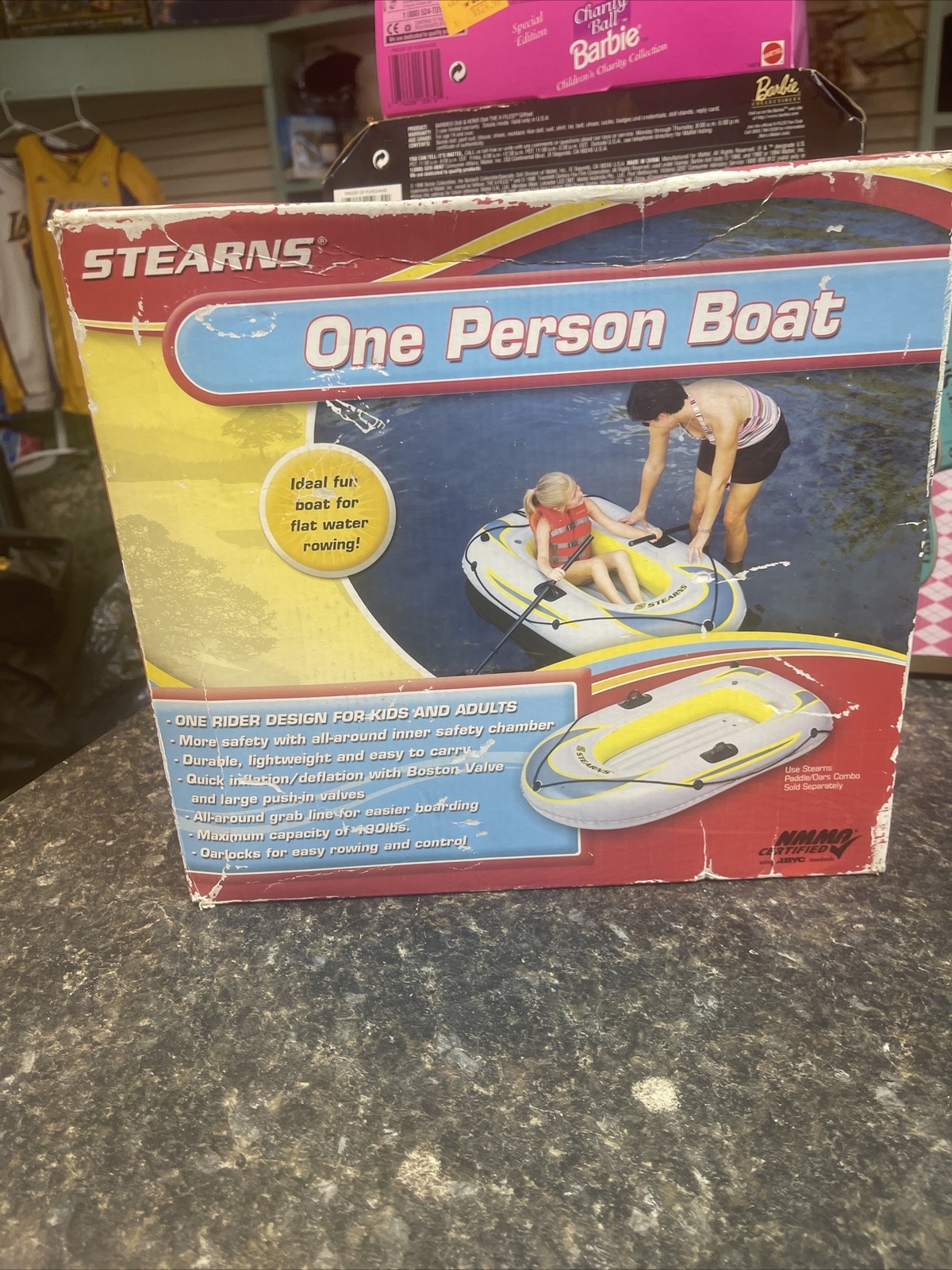 Stearns Inflatable One Person Boat Lightweight Design New Fast Shipping