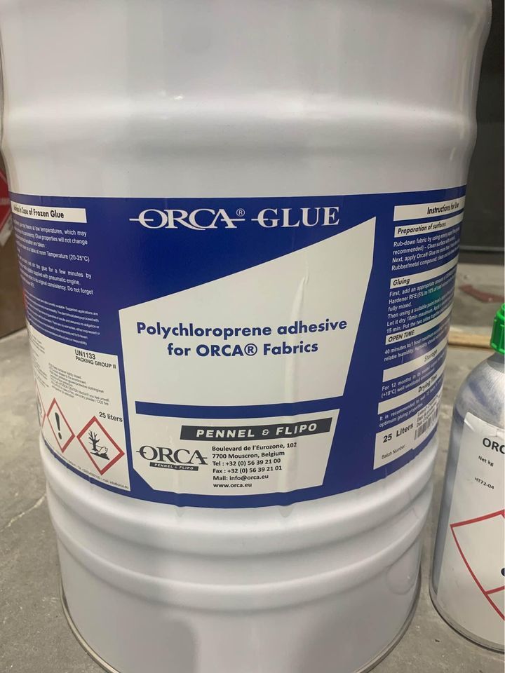 Glue Adhesive for Hypalon Inflatable Boats Repair Kit AB, Achilles, Avon, Caribe