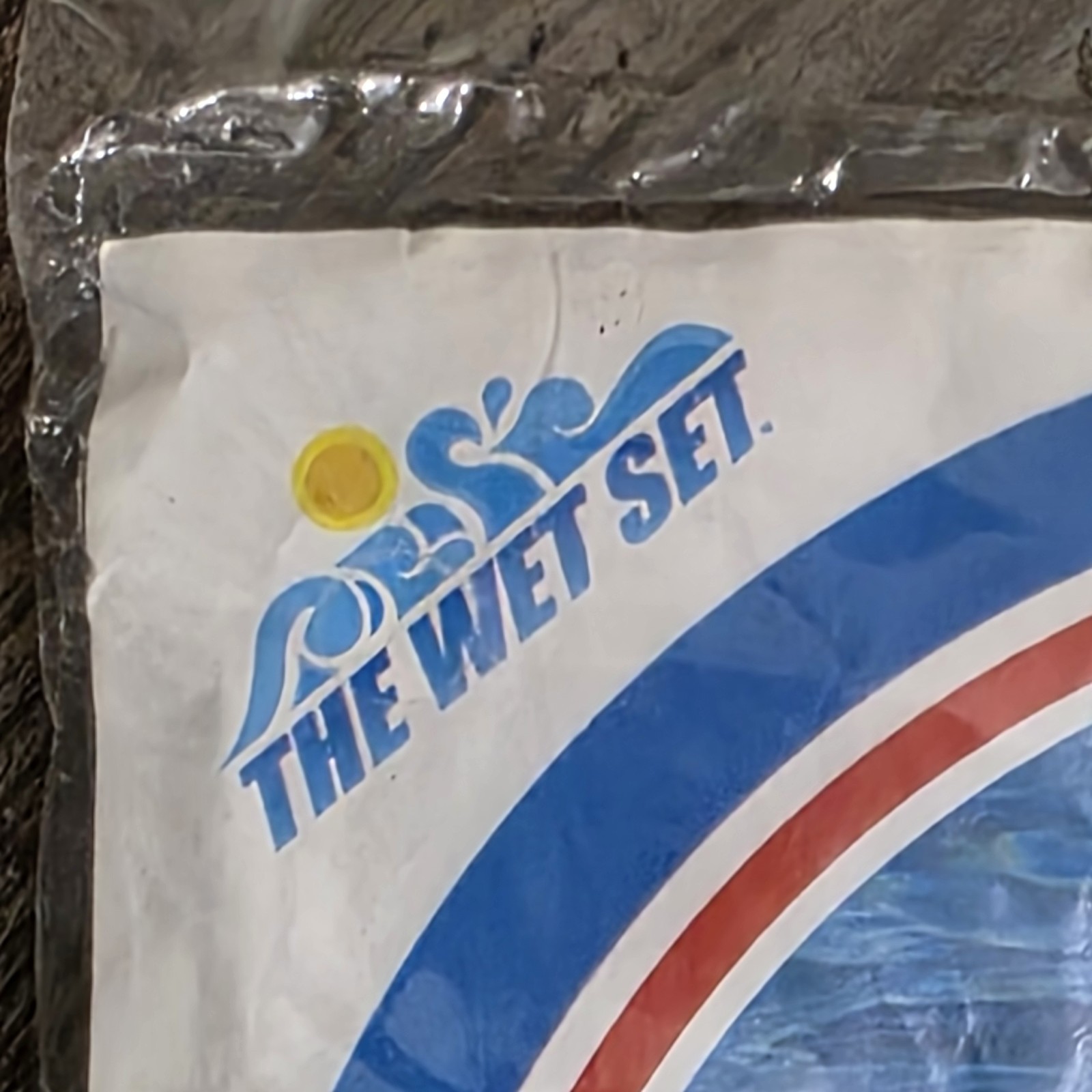 Intex The Wet Set Beach Ball #59020 Glossy Panel 20″ Inflatable 2001 Sealed