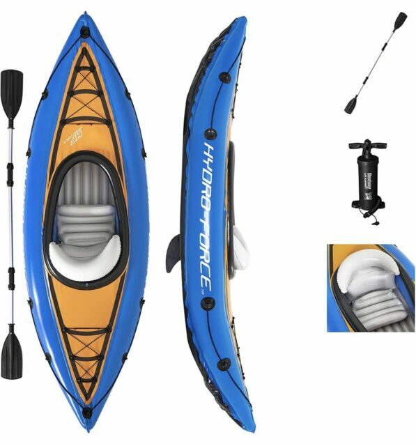 Bestway Hydro-Force Inflatable Kayak Set – Unused Floor Model w/ Pump & Paddle